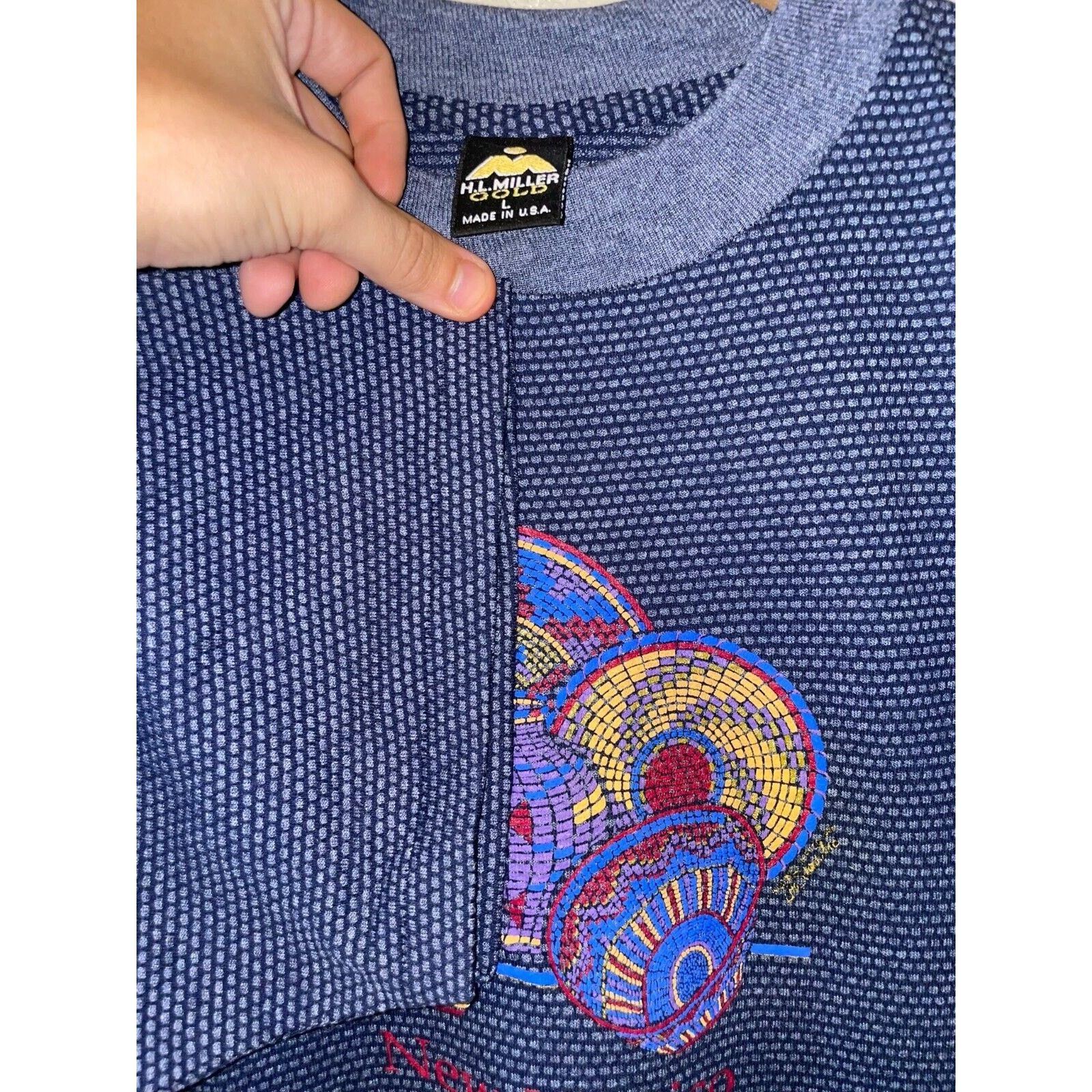 Vintage Vintage Sedona Shirt New Mexico Graphic Blue Tee VTG 90s L Size US L / EU 52-54 / 3 - 6 Thumbnail
