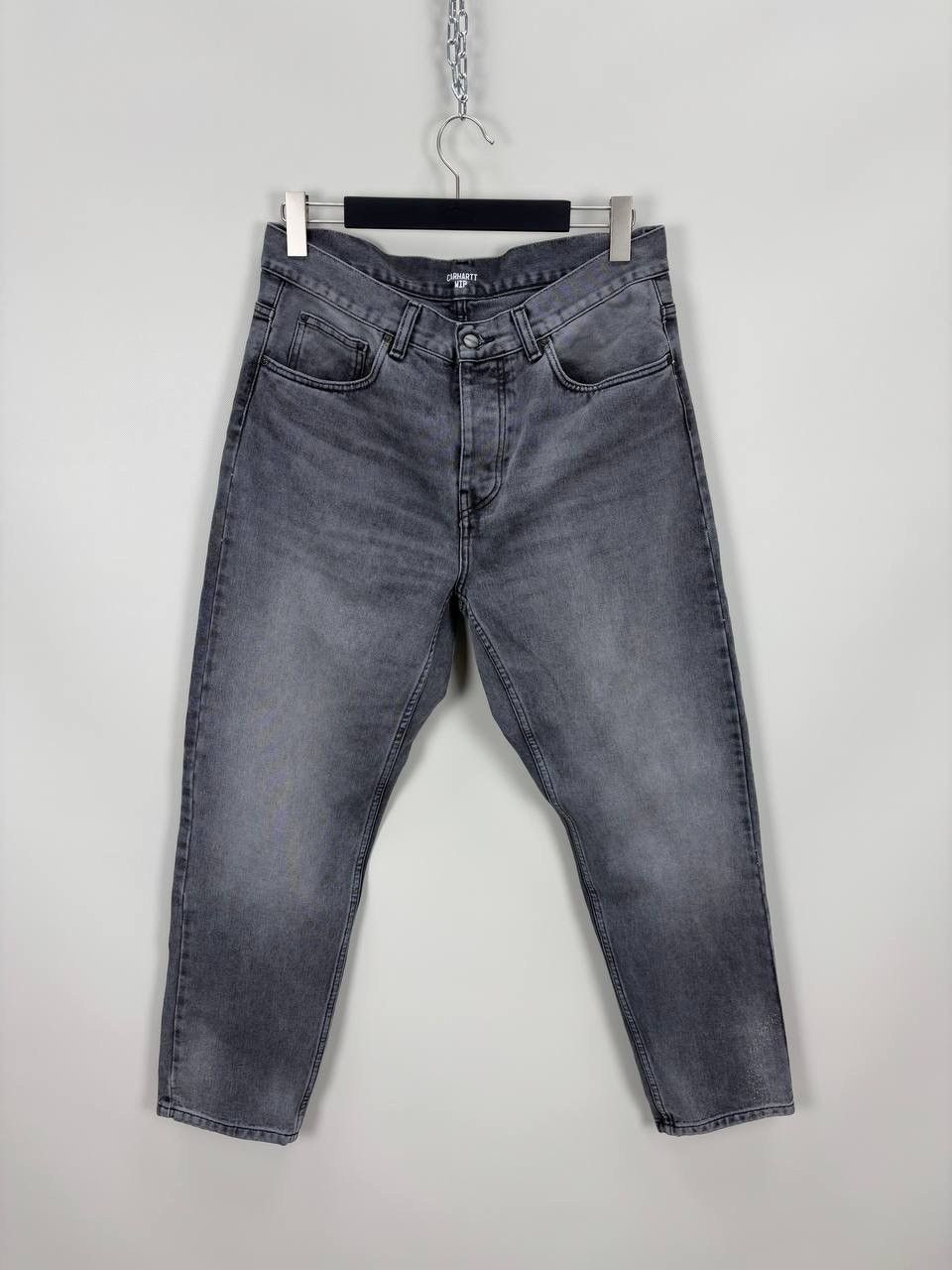 Carhartt × Carhartt Wip Mens jeans Carhartt Size 31 Color Gray Size US 31 - 2 Thumbnail