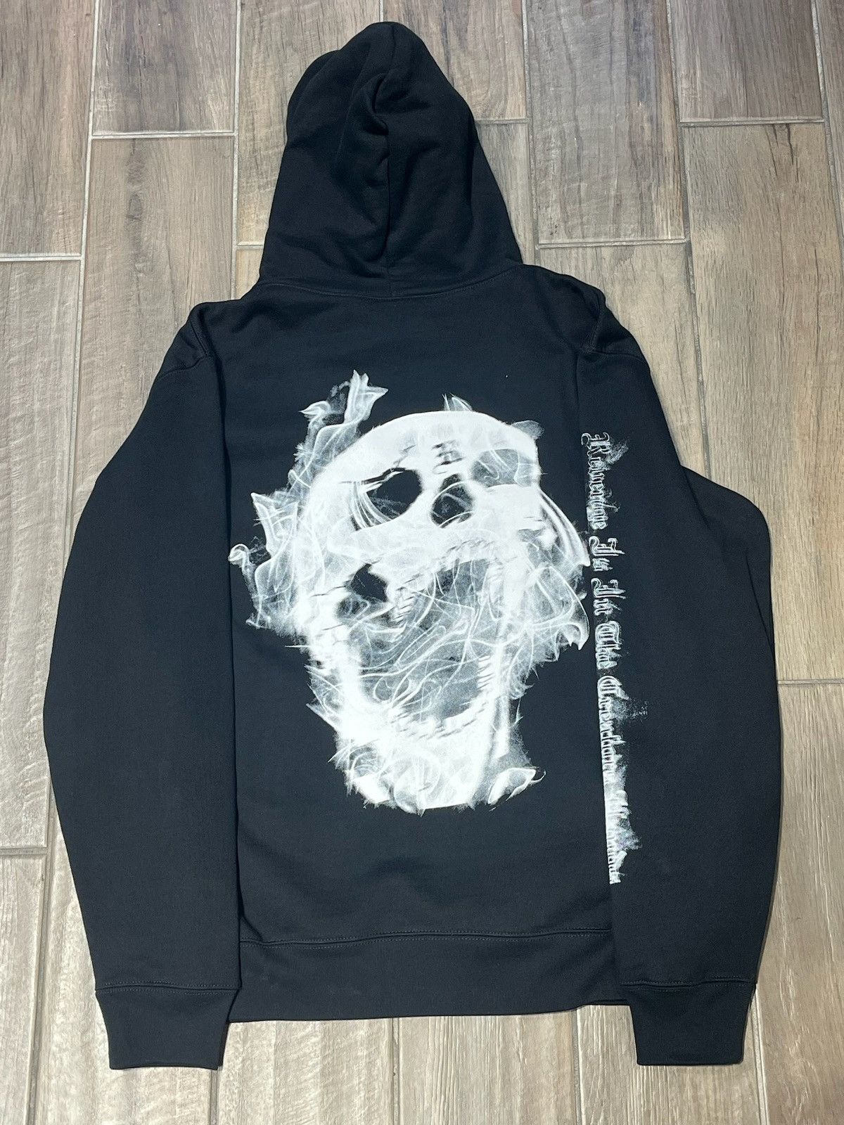 Black smoke revenge zip up outlet