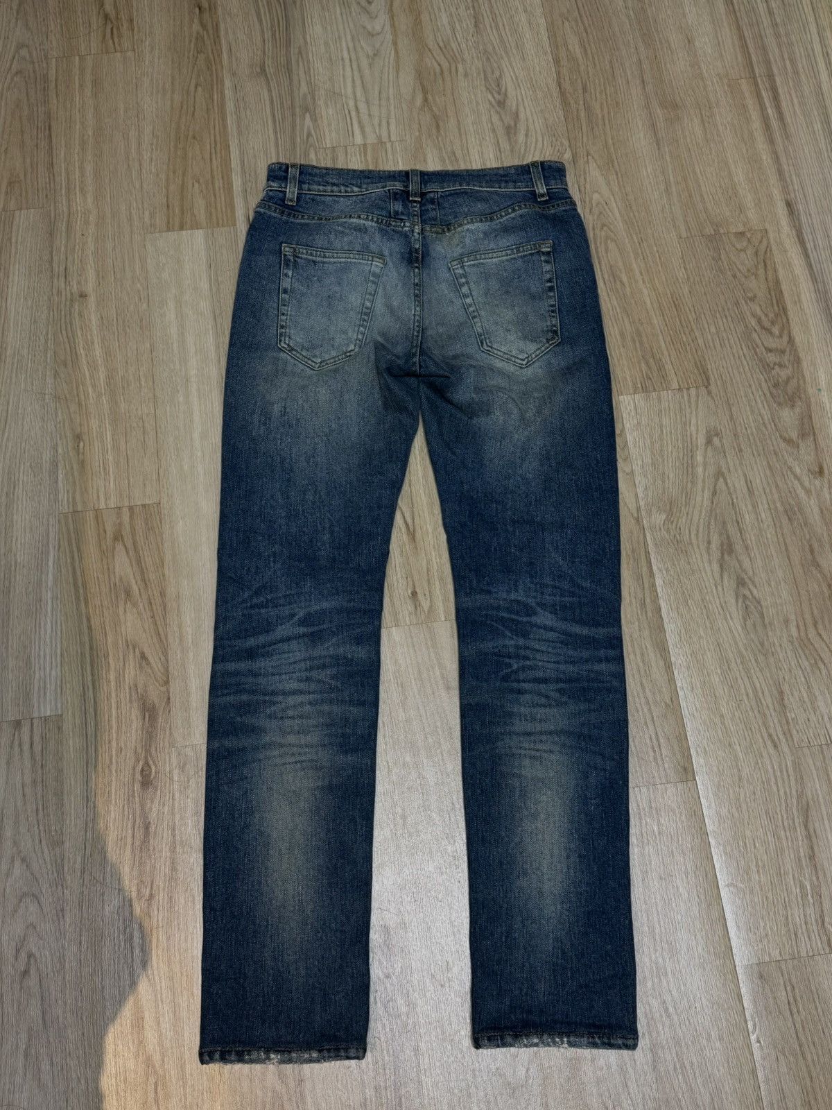 Saint Laurent Paris SS2016 Saint Laurent Studded Leather ‘D02’ Skinny Jeans Size US 28 / EU 44 - 7 Thumbnail