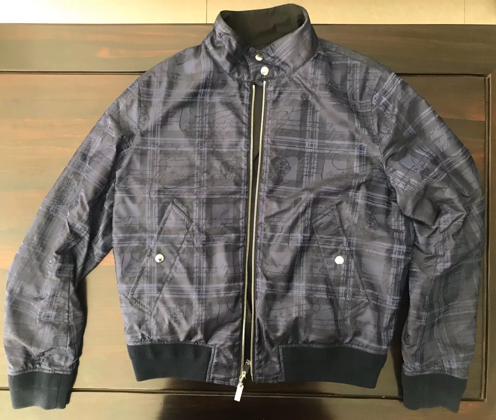 Berluti berluti double-sided harrowing jacket in blue Size US L / EU 52-54 / 3 - 1 Thumbnail