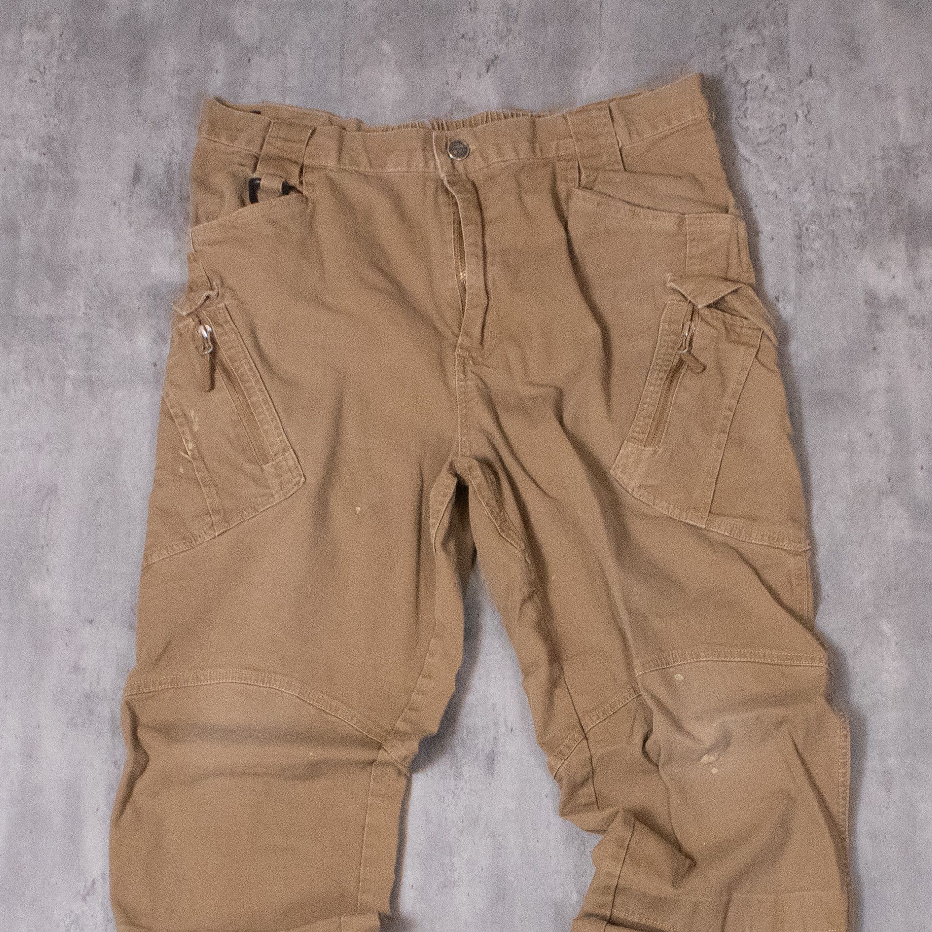 Japanese Brand × Vintage Tactical Angle Cargo Y2K Style Straight Fit Baggy Pant's Size US 32 / EU 48 - 5 Thumbnail