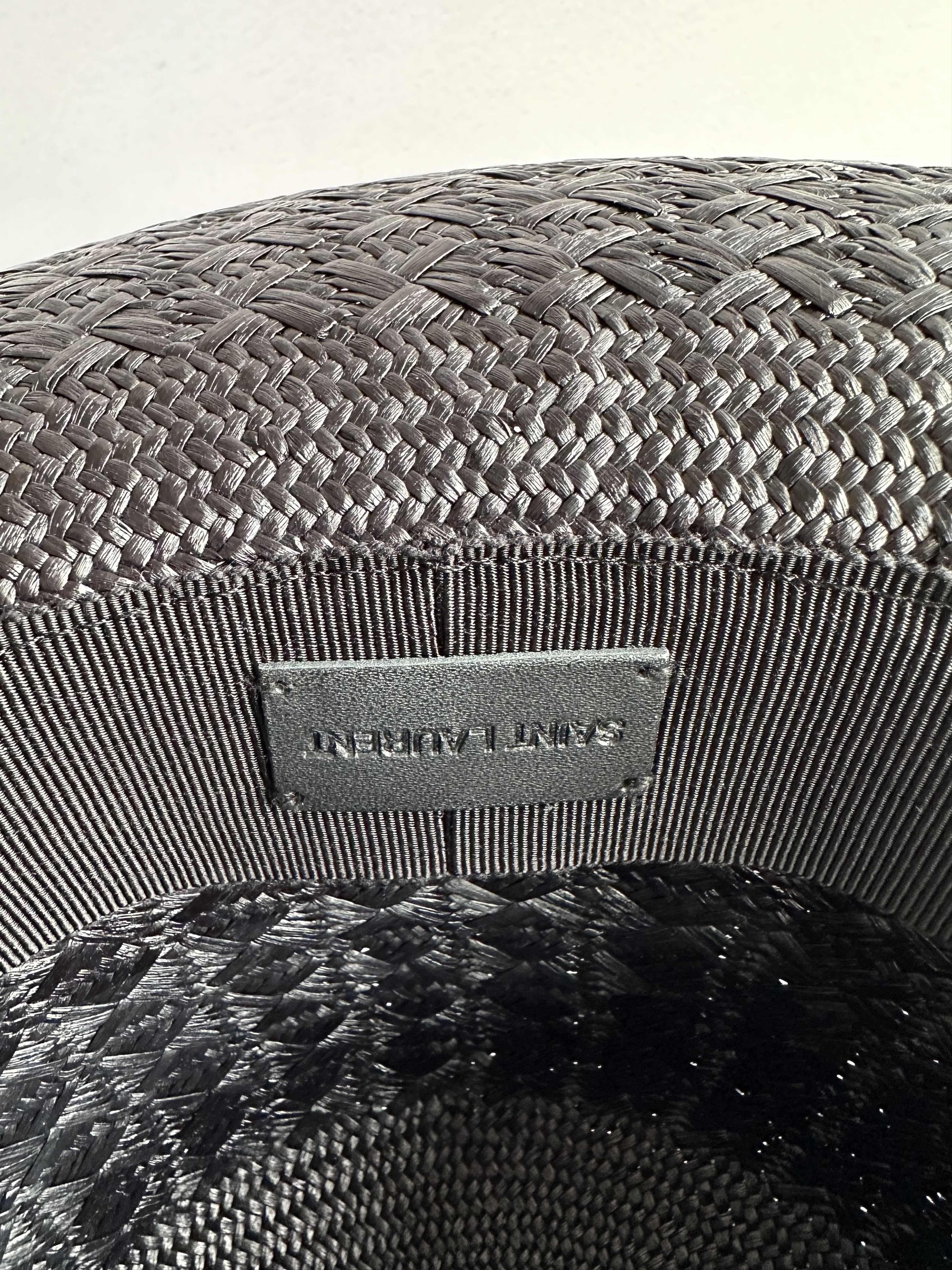 Saint Laurent Paris Saint Laurent Black Fedora Hat Size ONE SIZE - 14 Thumbnail
