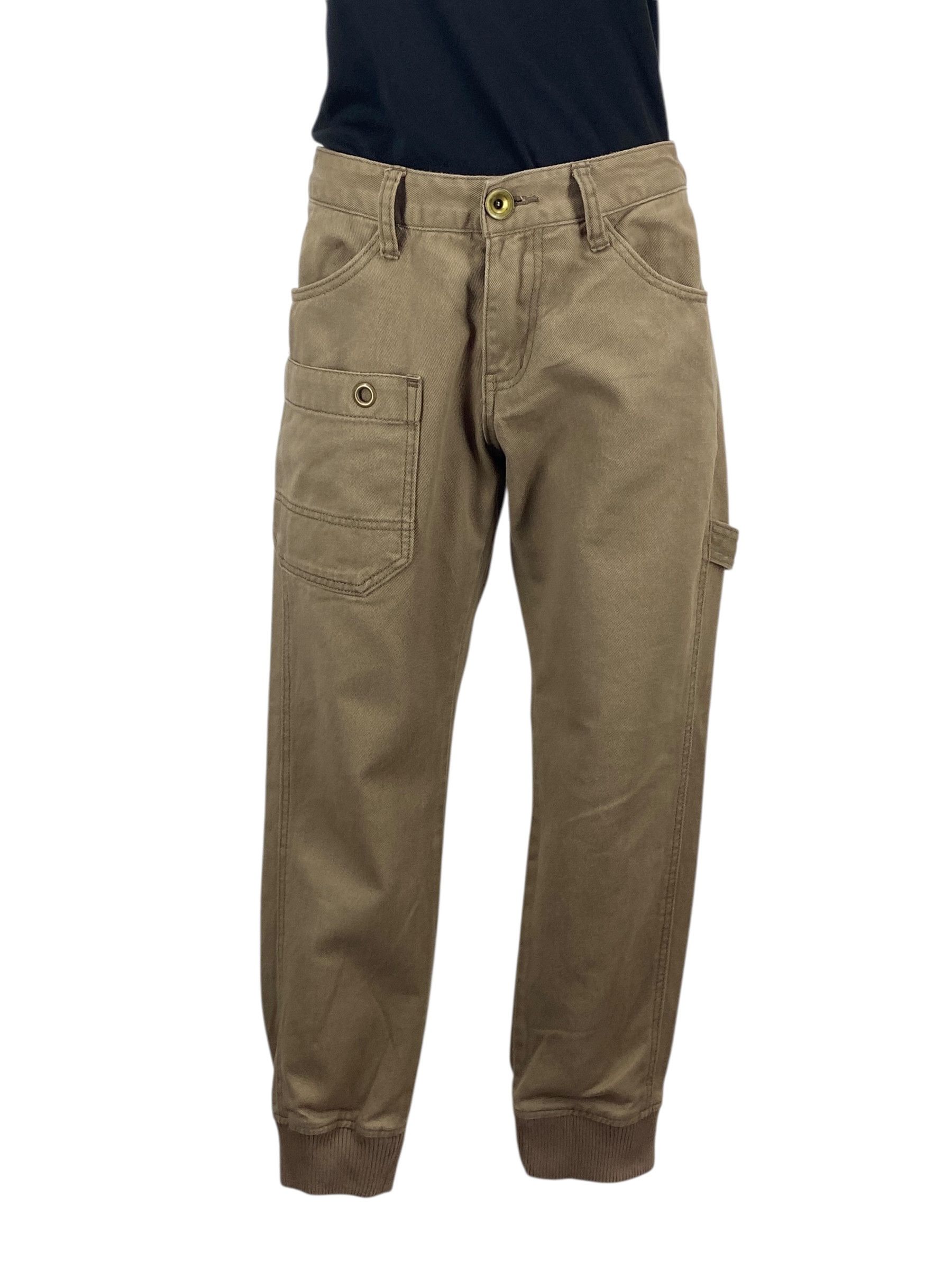 Japanese Brand Hickory Skateboard Pants Stripes Cargo Pants Size US 29 - 2 Thumbnail
