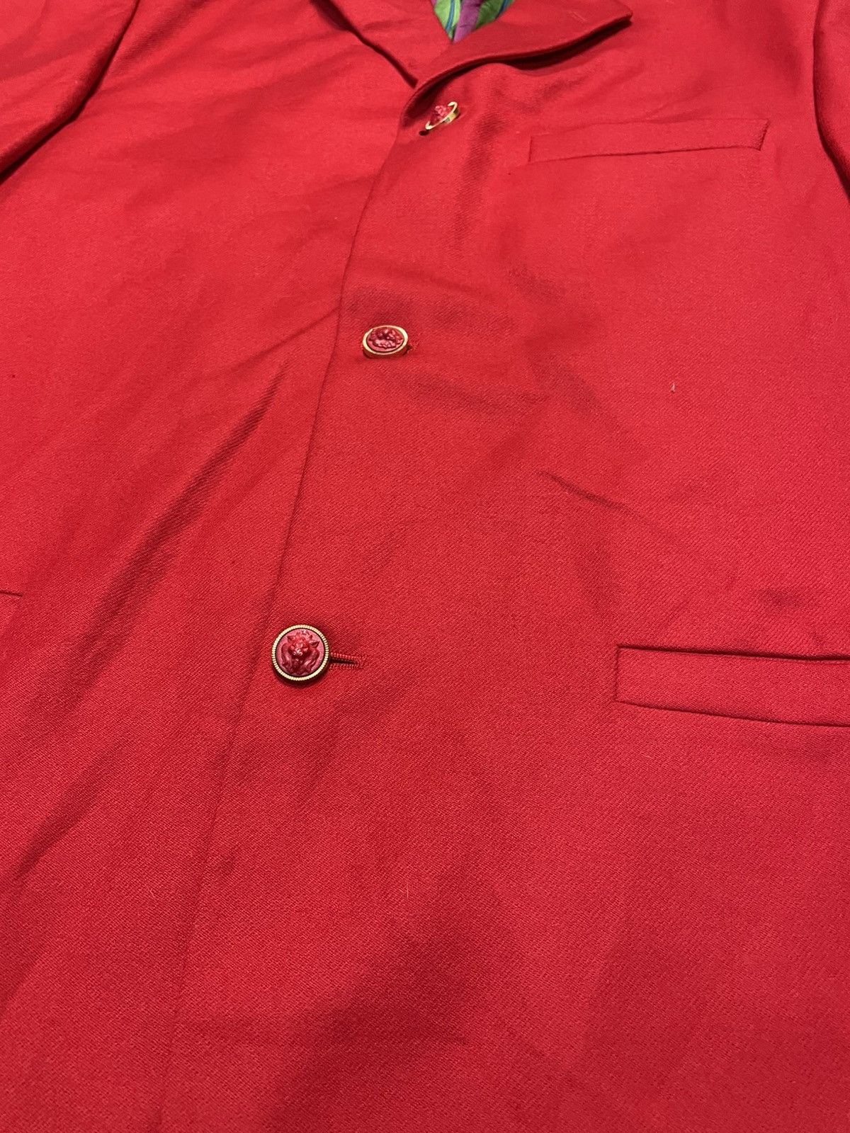 Versace VERSUS GIANNI VERSACE VTG 90's Blazer Sz 50 Size 40R - 3 Thumbnail