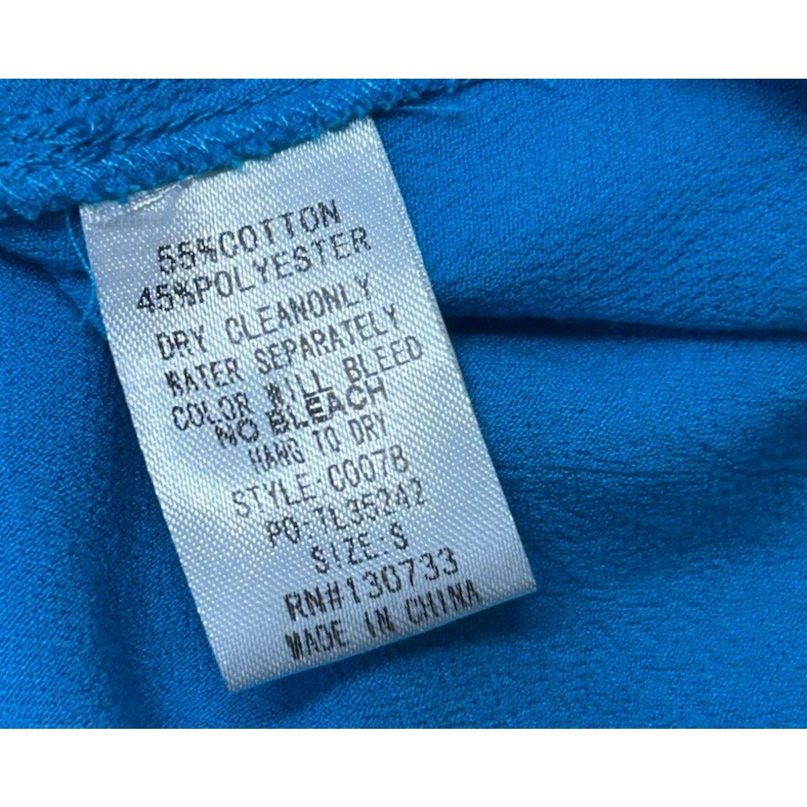 Other UMGEE BRIGHT TURQUOISE BLUE SHORT SLEEVE DRESS SM. Size S / US 4 / IT 40 - 7 Thumbnail