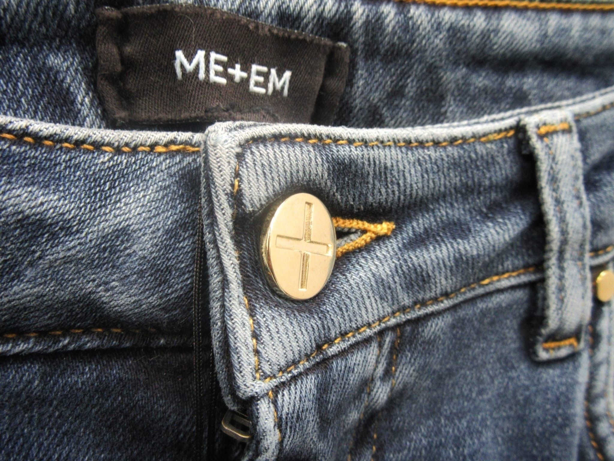 ME+EM Me+Em women's baggy jeans size US 24-IT 39 Size 27" / US 4 / IT 40 - 7 Thumbnail