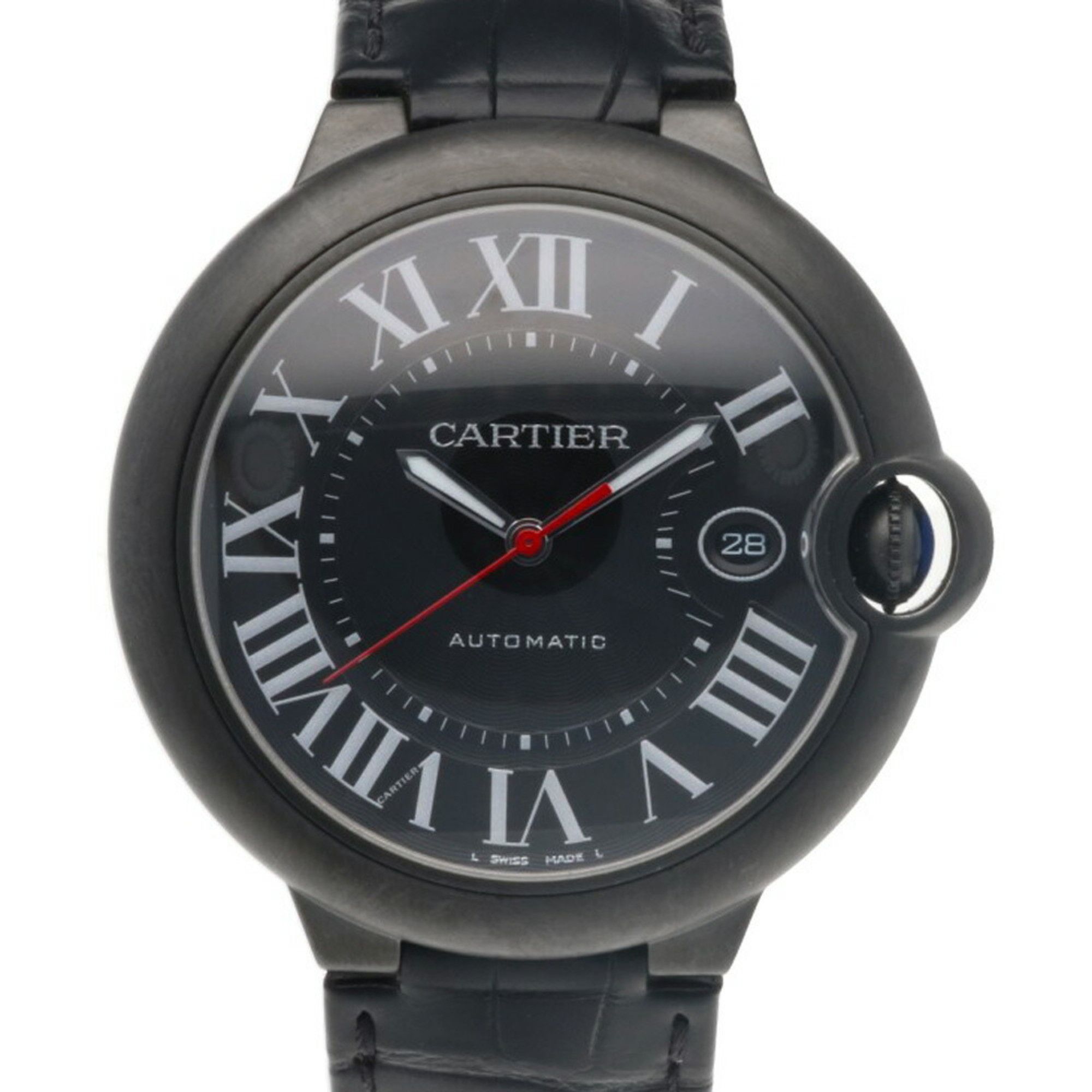 Cartier Cartier Ballon Bleu ADLC Coated Watch Stainless Steel 3765 Men's CARTIER Size ONE SIZE - 1 Thumbnail