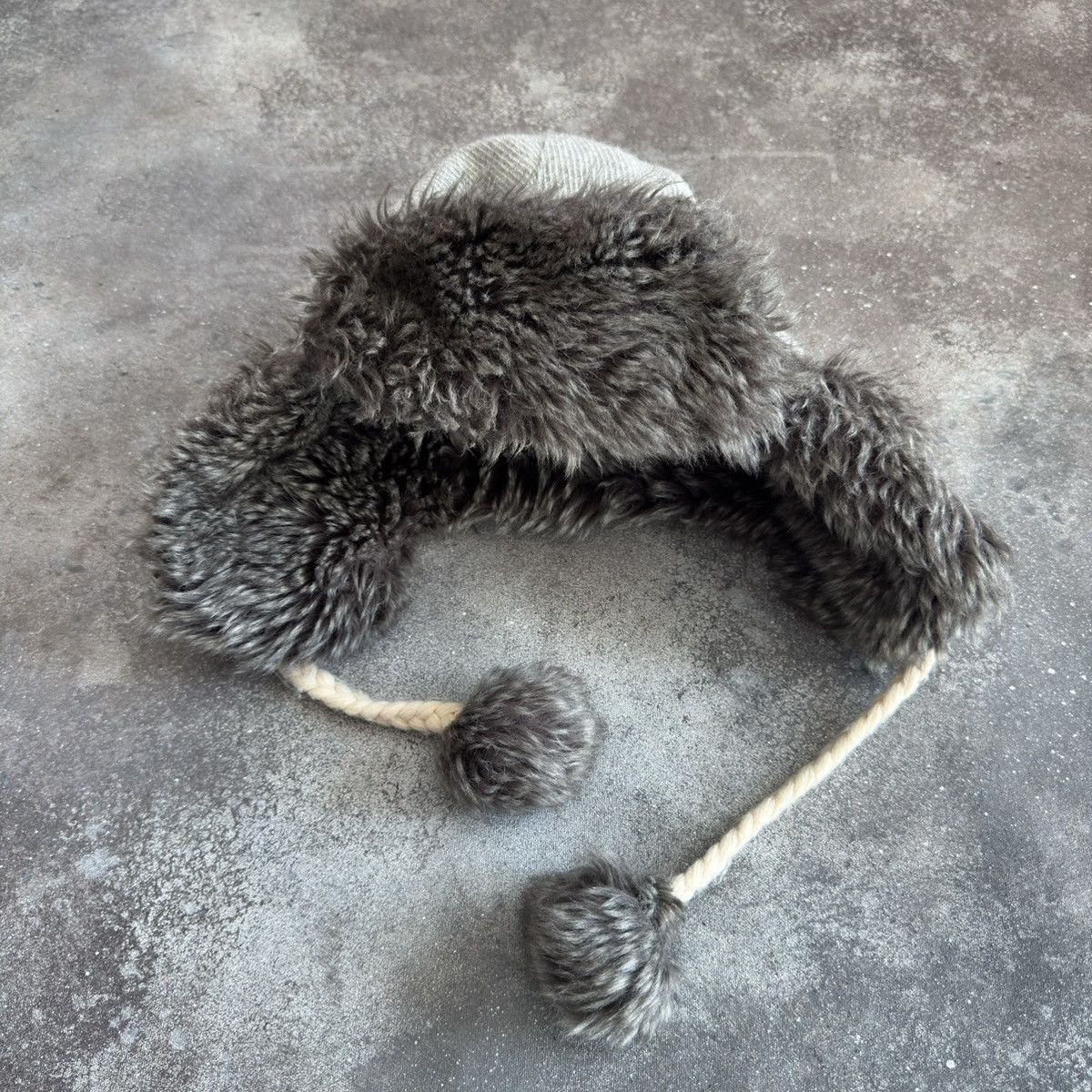 Hysteric Glamour × Japanese Brand × Vintage Amazing Faux Fur Y2K Ushanka Hat (Trapper Hat) Size ONE SIZE - 2 Thumbnail