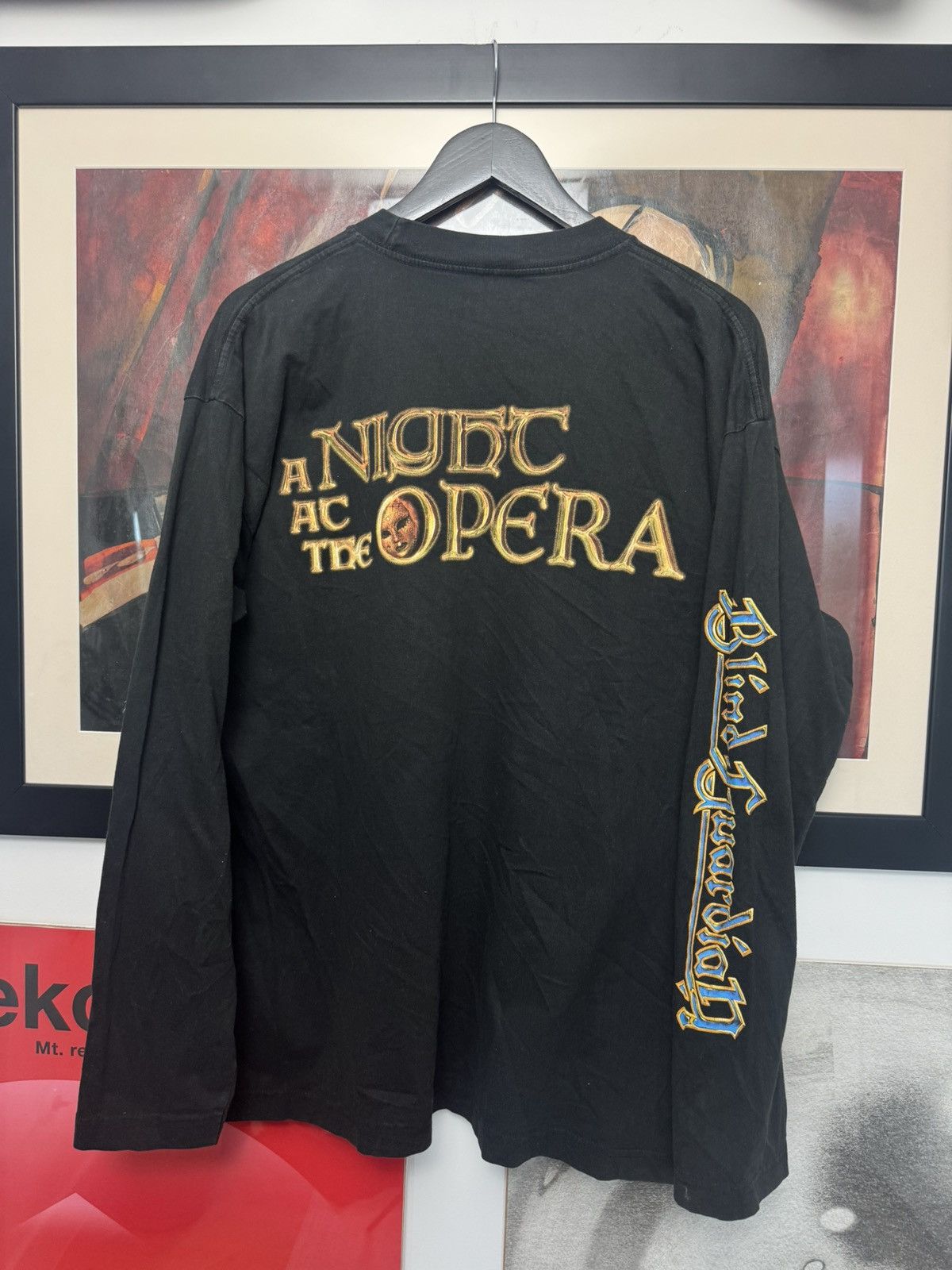 Band Tees Blind Quardian A Night At The Opera 2002 Vintage Band LS Size US XL / EU 56 / 4 - 2 Thumbnail