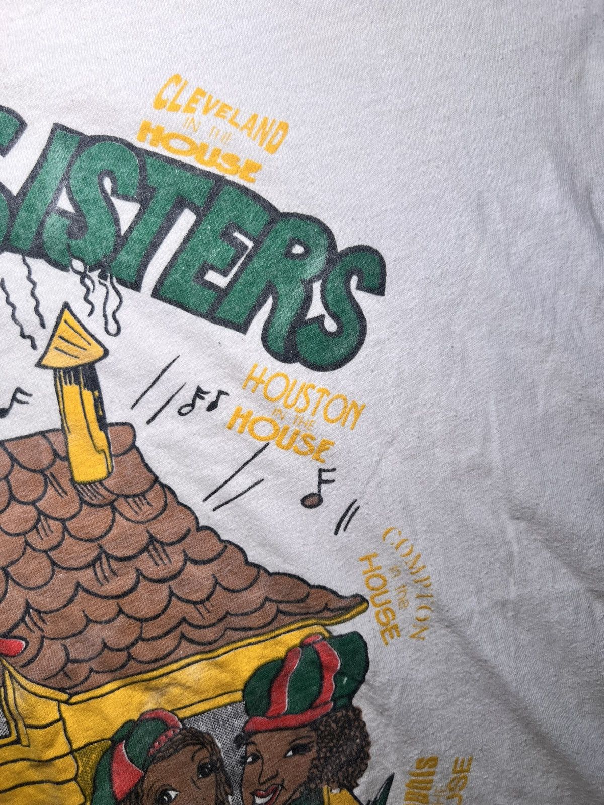 Vintage 1990s Brothers and Sisters Vintage Shirt Size US XL / EU 56 / 4 - 4 Thumbnail
