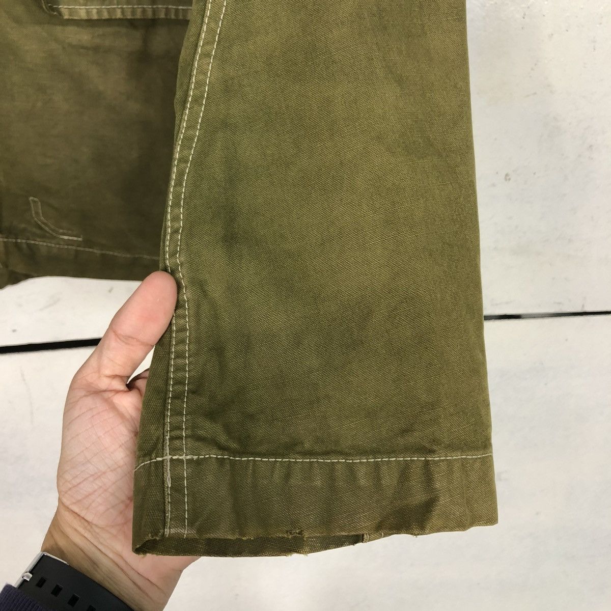 Japanese Brand 🔥VINTAGE CHORE WORK JACKET MILITARY DESIGN ISSEY MIYAKE Size US M / EU 48-50 / 2 - 17 Thumbnail