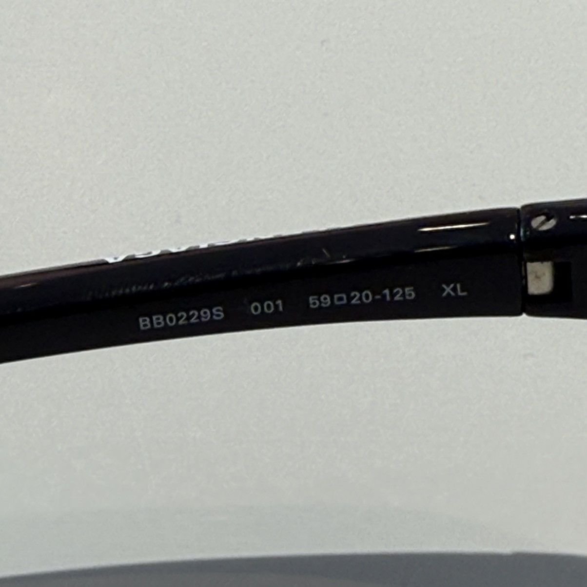 Balenciaga Balenciaga Bat Rectangle Sunglasses Black Size ONE SIZE - 5 Thumbnail