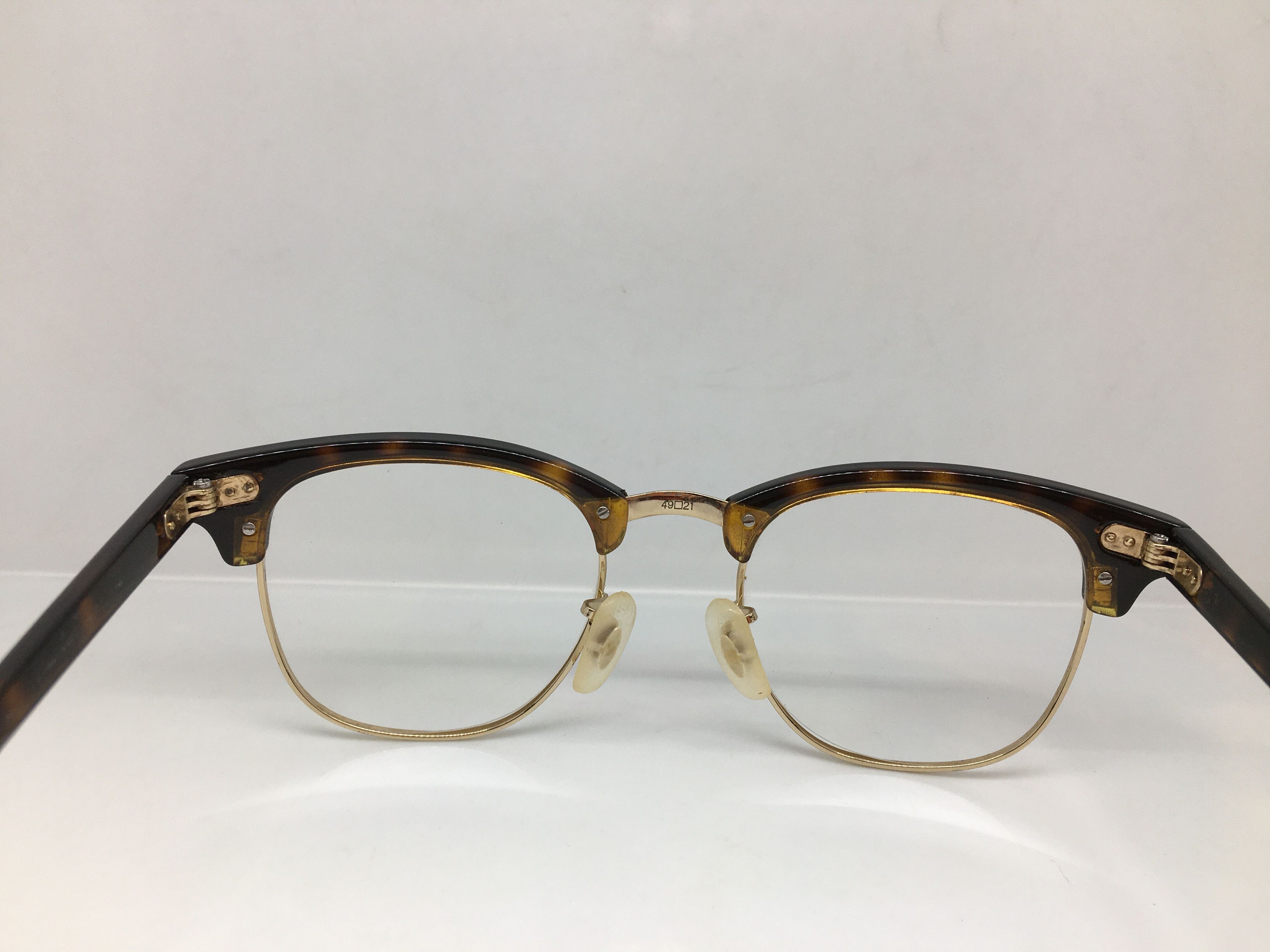 Mod Malcolm X Tortoise Gold Eyeglasses Frame