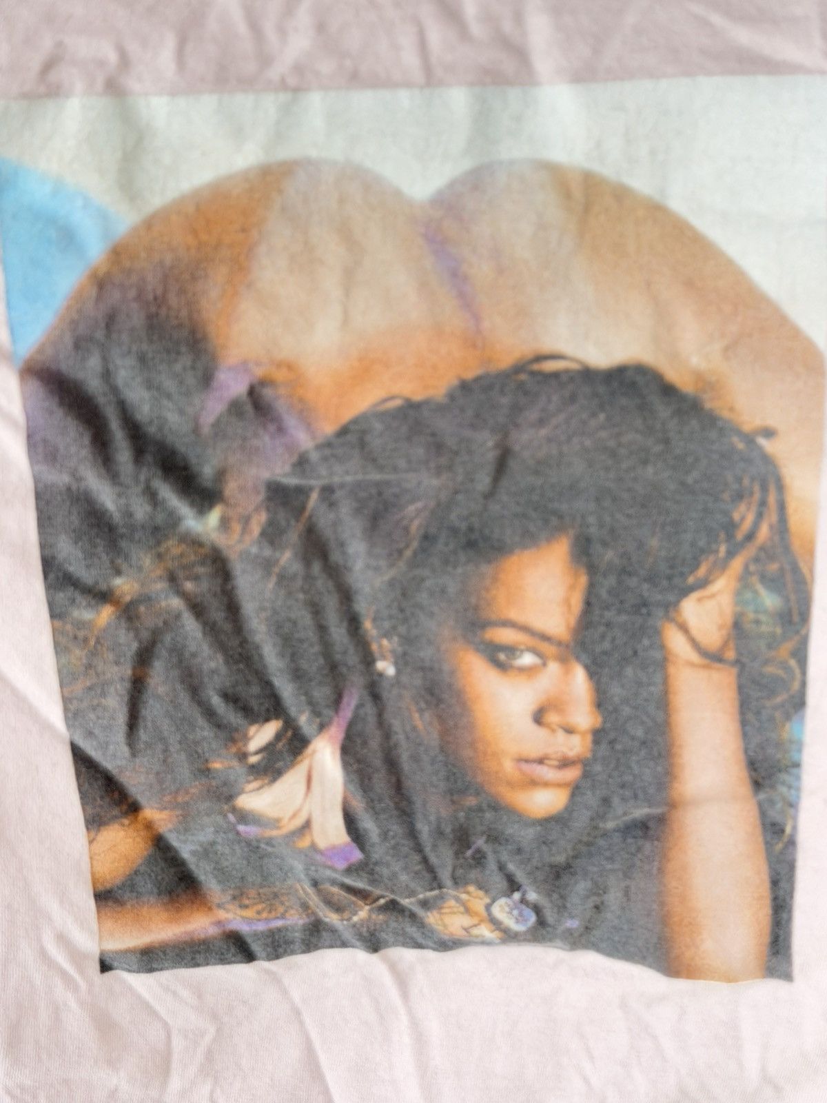 Rap Tees Rare Vintage Rihanna bootleg rap tee Size US XXL / EU 58 / 5 - 5 Thumbnail