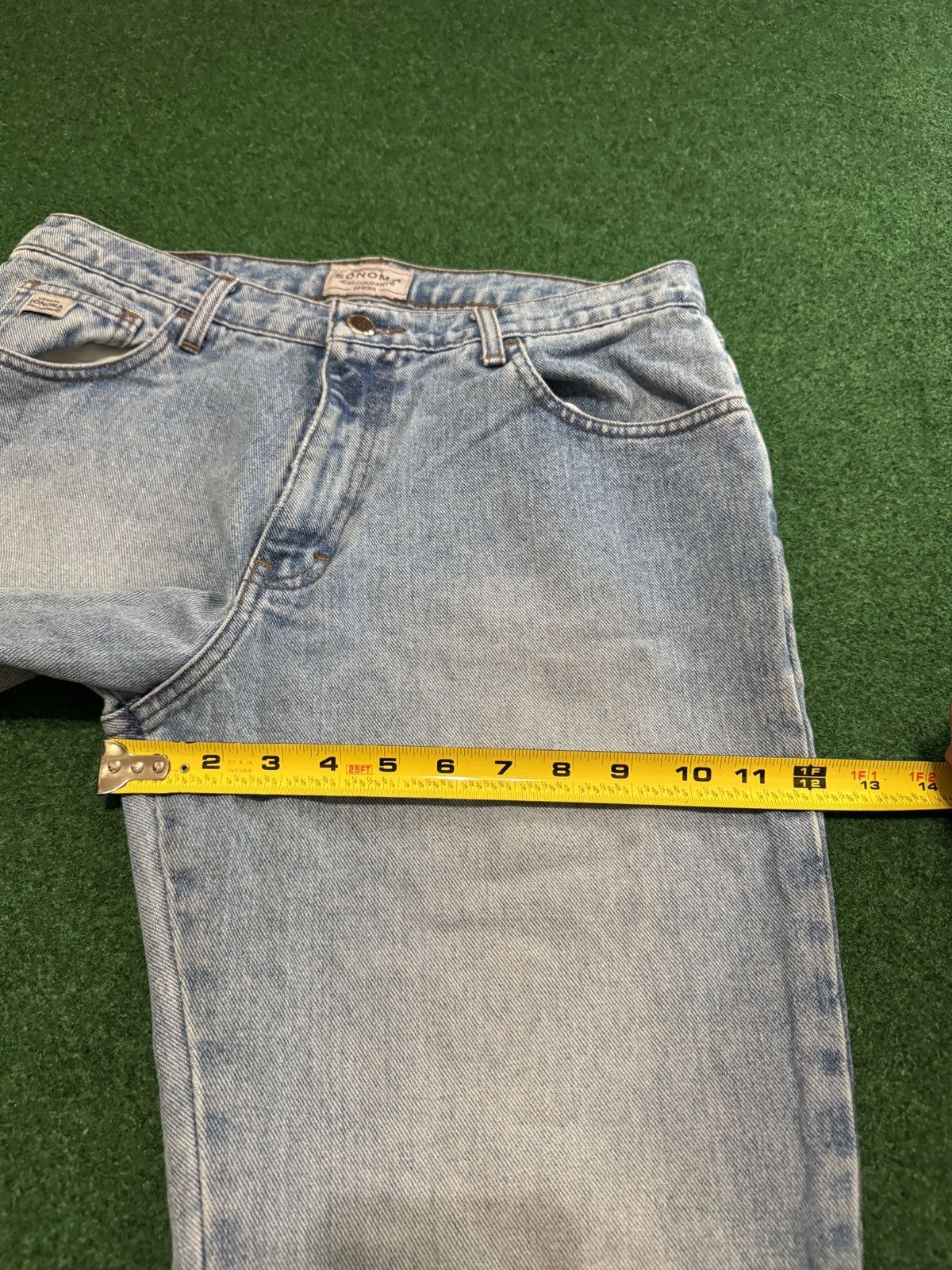 Sonoma Vtg 70s Sonoma Bootcut Flare 36x30 Distressed Jeans Size US 36 / EU 52 - 8 Thumbnail