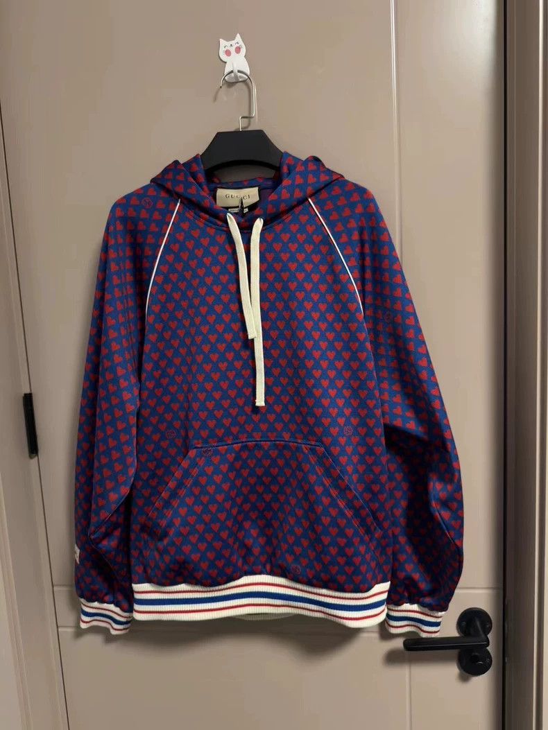 Gucci Gucci Love full-print hoodie 2501-Nextarrow Size US XS / EU 42 / 0 - 1 Thumbnail