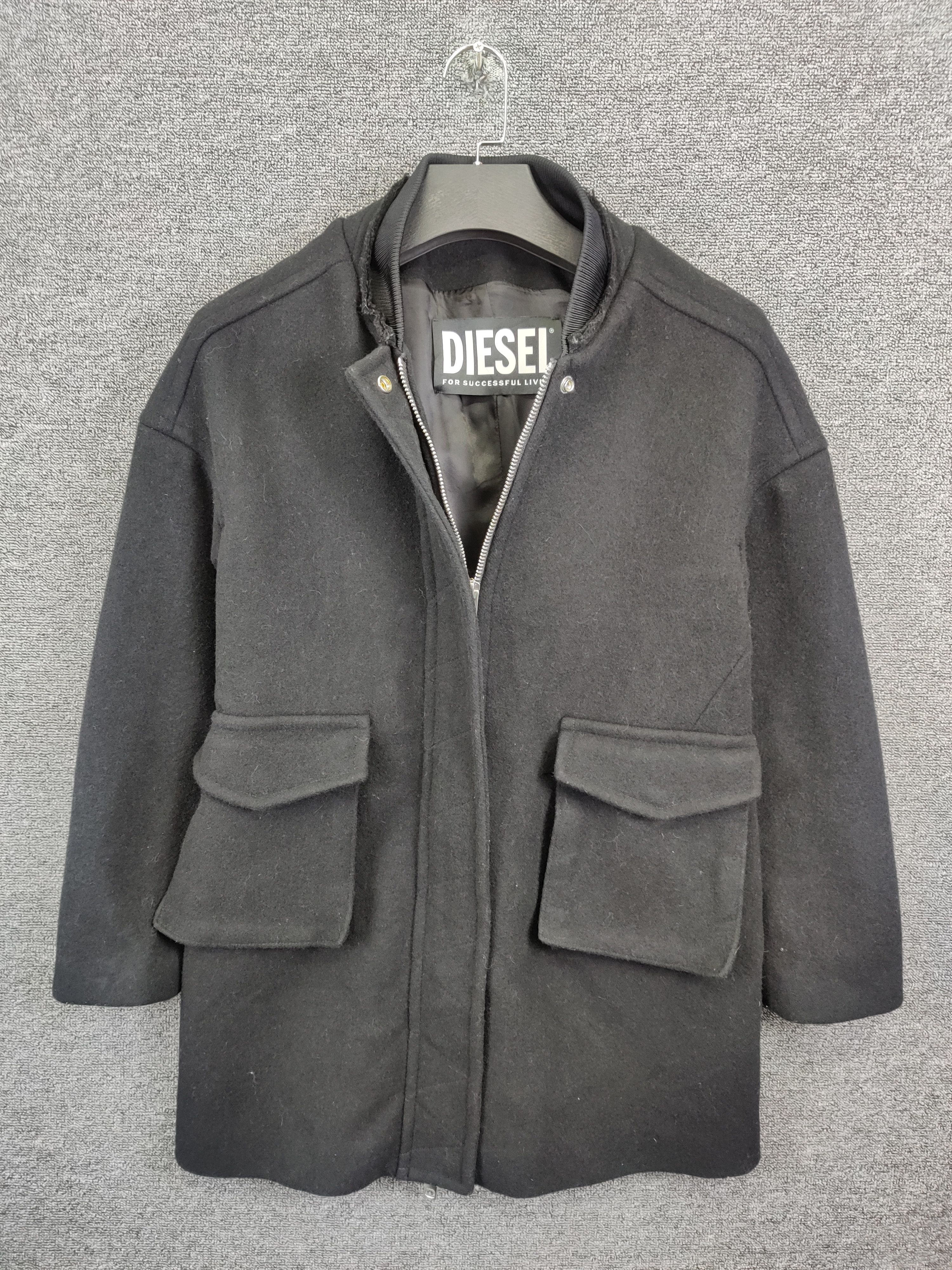 Diesel Vintage Diesel Wool Thick Coat Size US XS / EU 42 / 0 - 1 Thumbnail