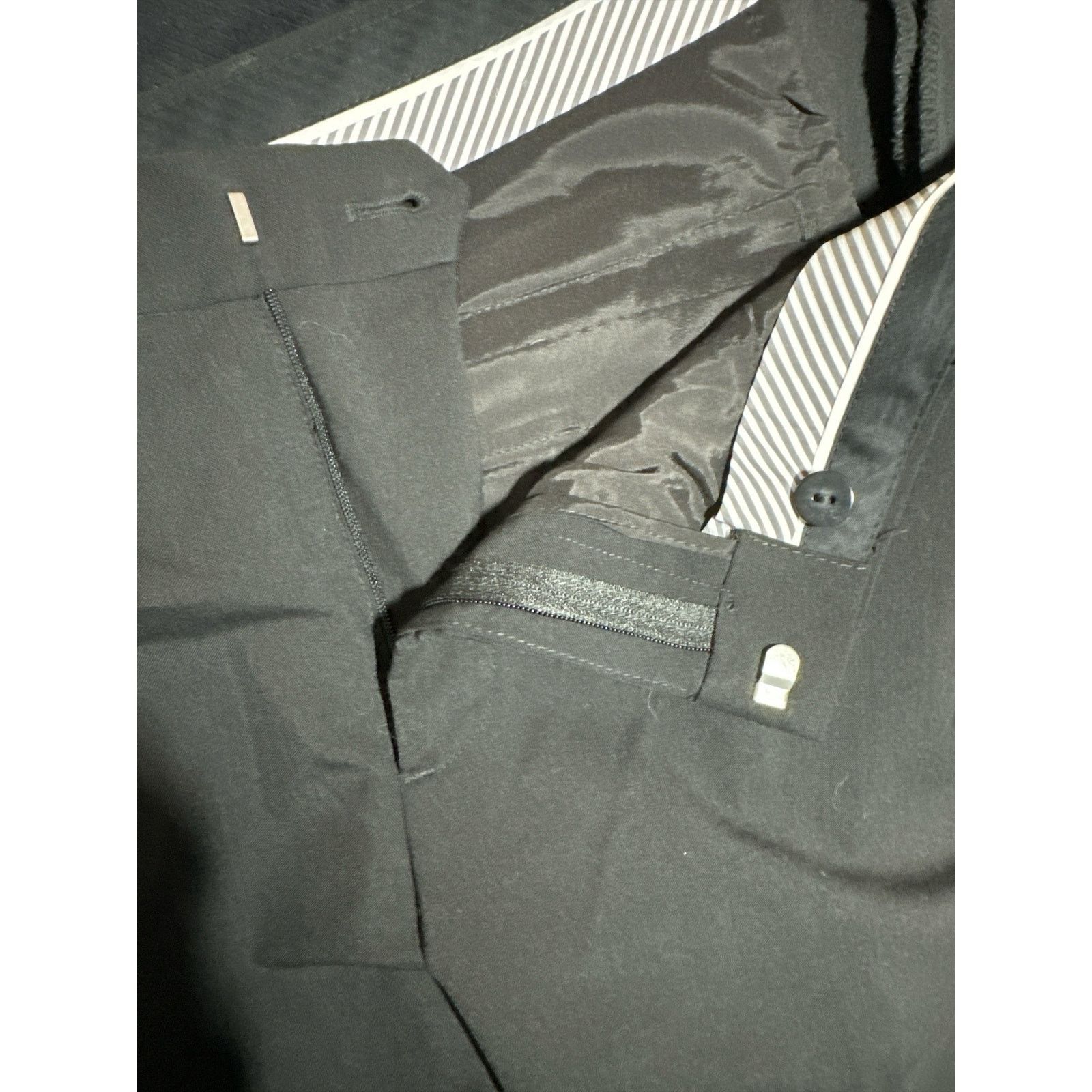 Banana Republic Banana Republic Black Ryan Wool Blend Pants Women sz 12 Size 34" / US 12 / IT 48 - 8 Thumbnail