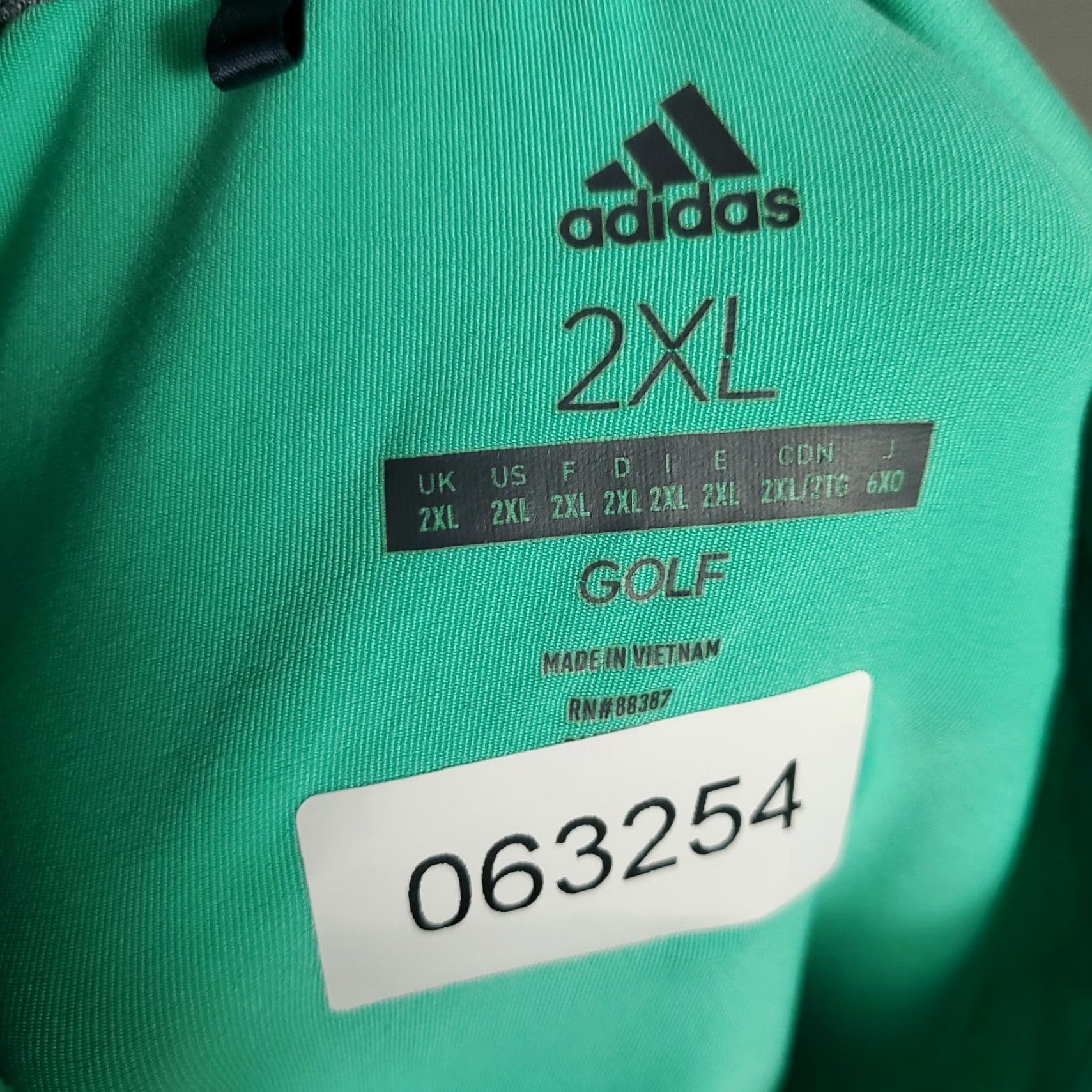 Adidas Adidas Polo Shirt Mens Size 2XL Green Golf Casual Short Sleeve Polo Shirt Adidas 2XL Mens Green Color Casual Short Sleeve Polo Shirt Golf Casual Size US XXL / EU 58 / 5 - 7 Thumbnail