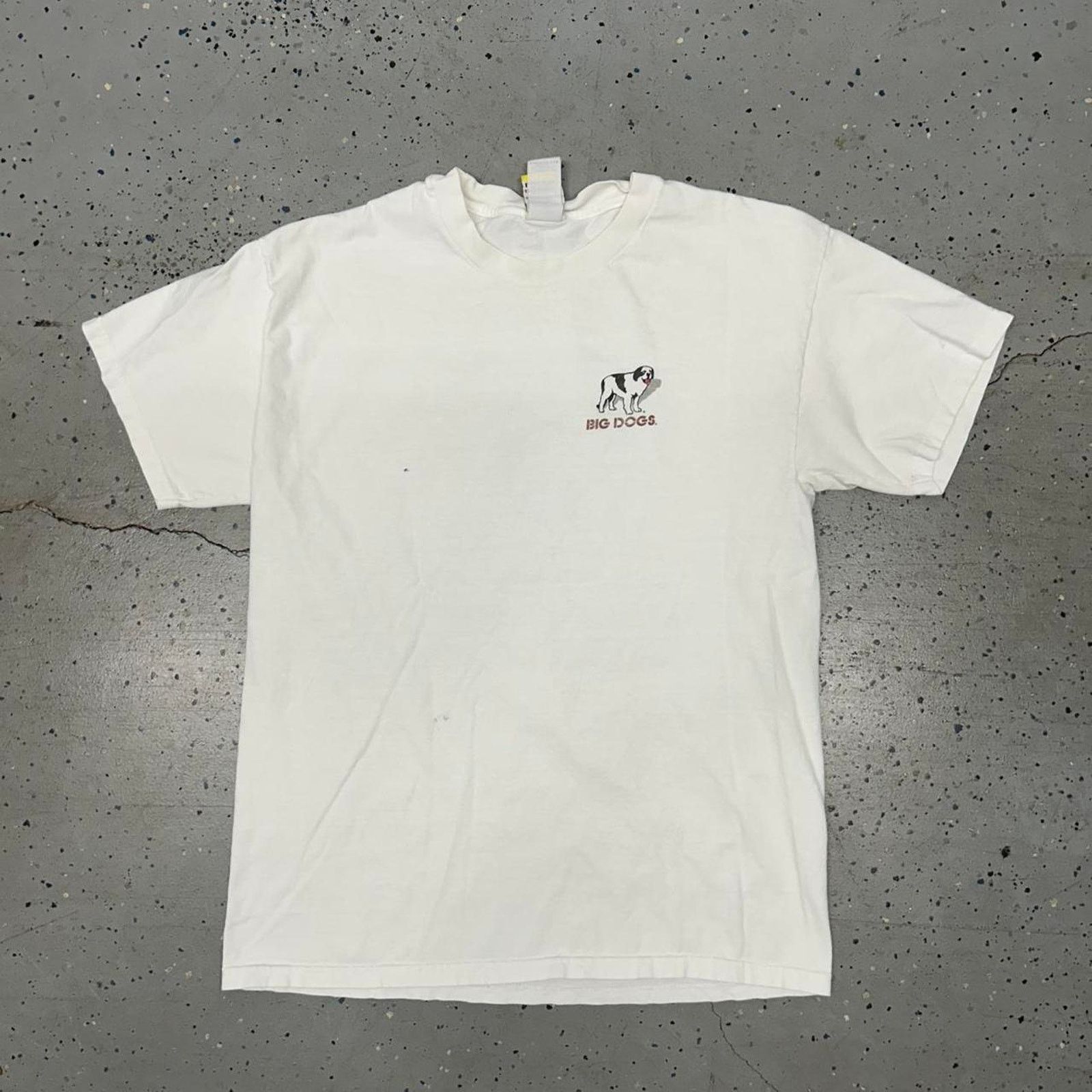 Big Dogs VTG Big Dogs Are Easier Than Children T-Shirt Size US M / EU 48-50 / 2 - 3 Thumbnail