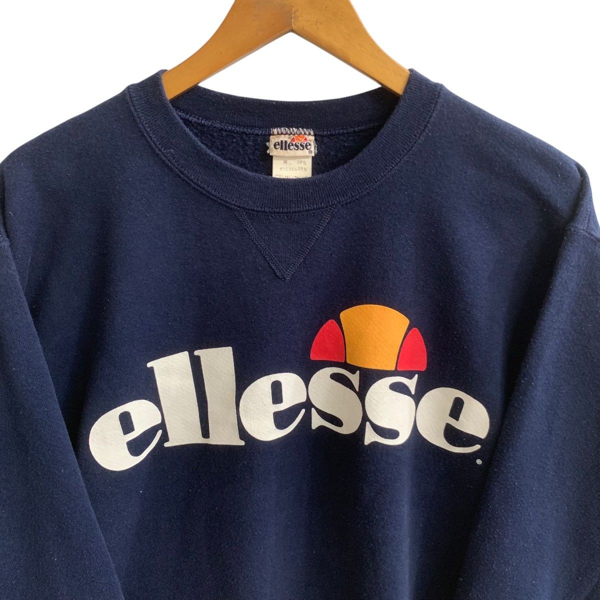 Ellesse × Vintage Vintage Ellesse Sweatshirt Big Logo Spell Out Small Size US S / EU 44-46 / 1 - 2 Thumbnail