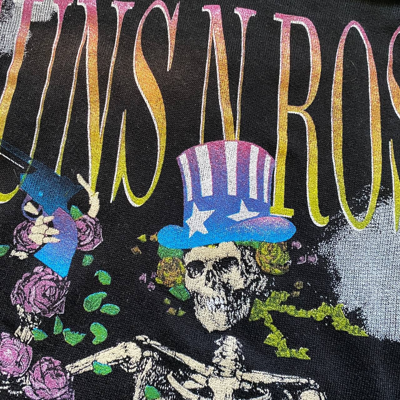 Band Tees VINTAGE GUNS N ROSES AMAZING RARE TOUR LONG SLEEVE 108 Size US L / EU 52-54 / 3 - 3 Thumbnail