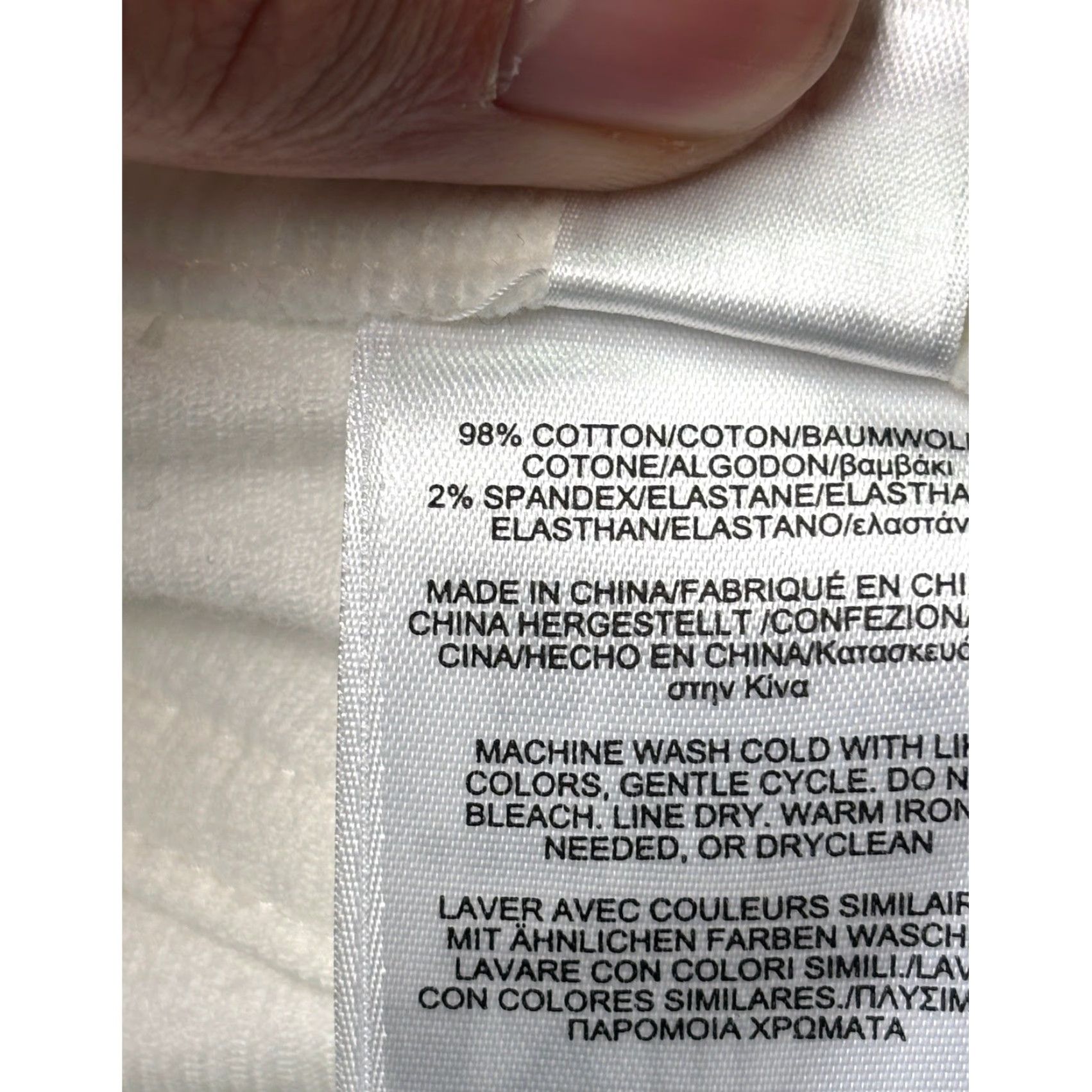 Brooks Brothers Brooks Brothers Natalie Fit White Corduroy Pants Womens 6 W32 L31 Size 28" / US 6 / IT 42 - 6 Thumbnail