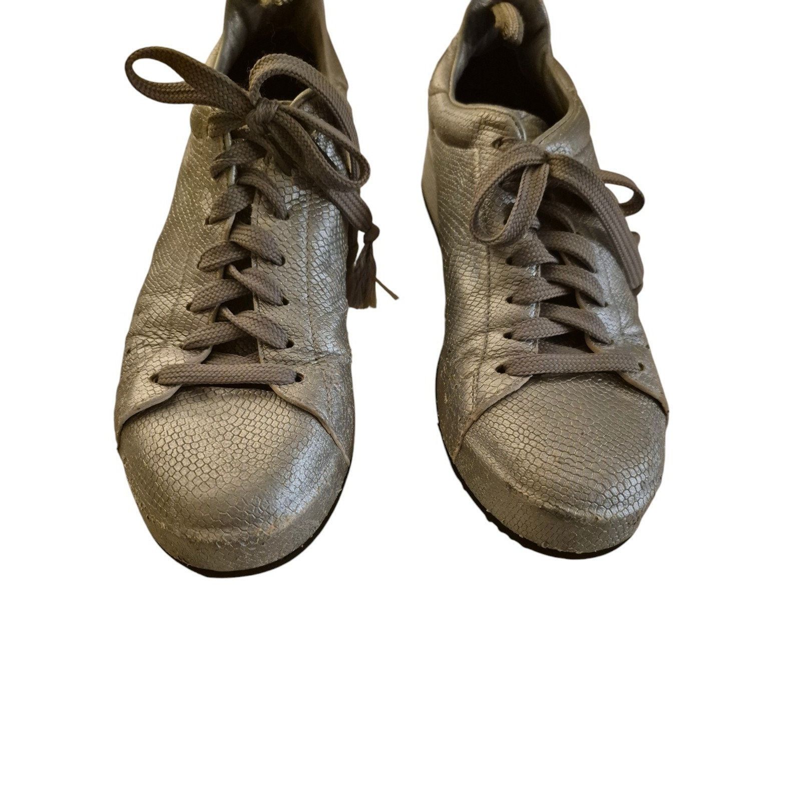 Officine Creative Officine Creative Ace Italian Leather Sneakers Lizard Emboss Size US 7 / IT 37 - 4 Thumbnail