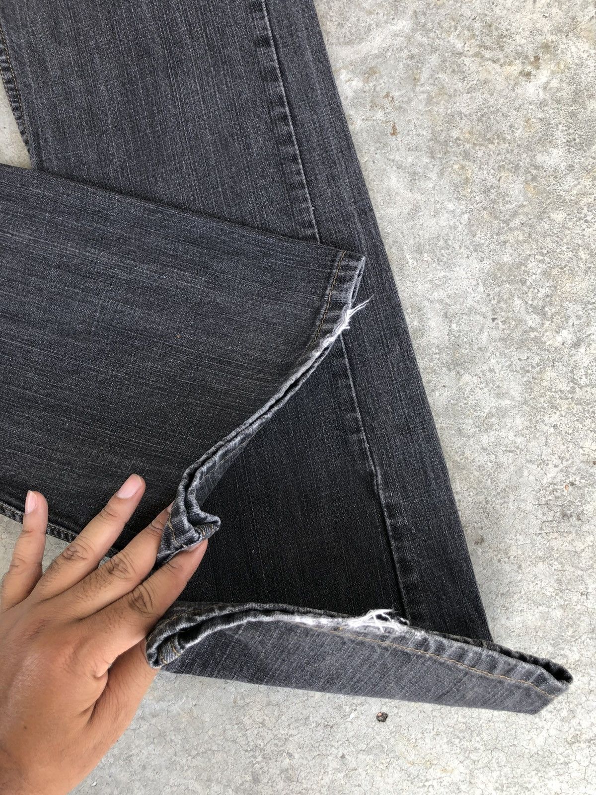 If Six Was Nine Y2k Levi’s 527 Flared Jeans Bootcut Distressed Jeans Size US 33 - 13 Thumbnail