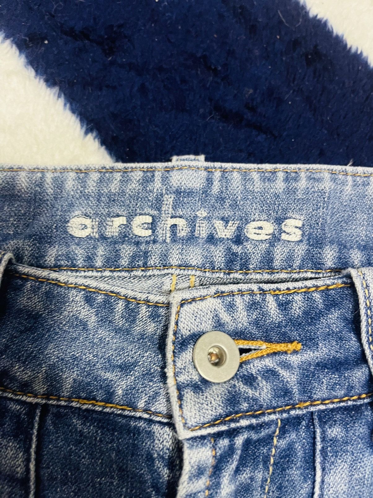 Japanese Brand Archieves Distressed Jeans (16) Size 30" / US 8 / IT 44 - 11 Thumbnail