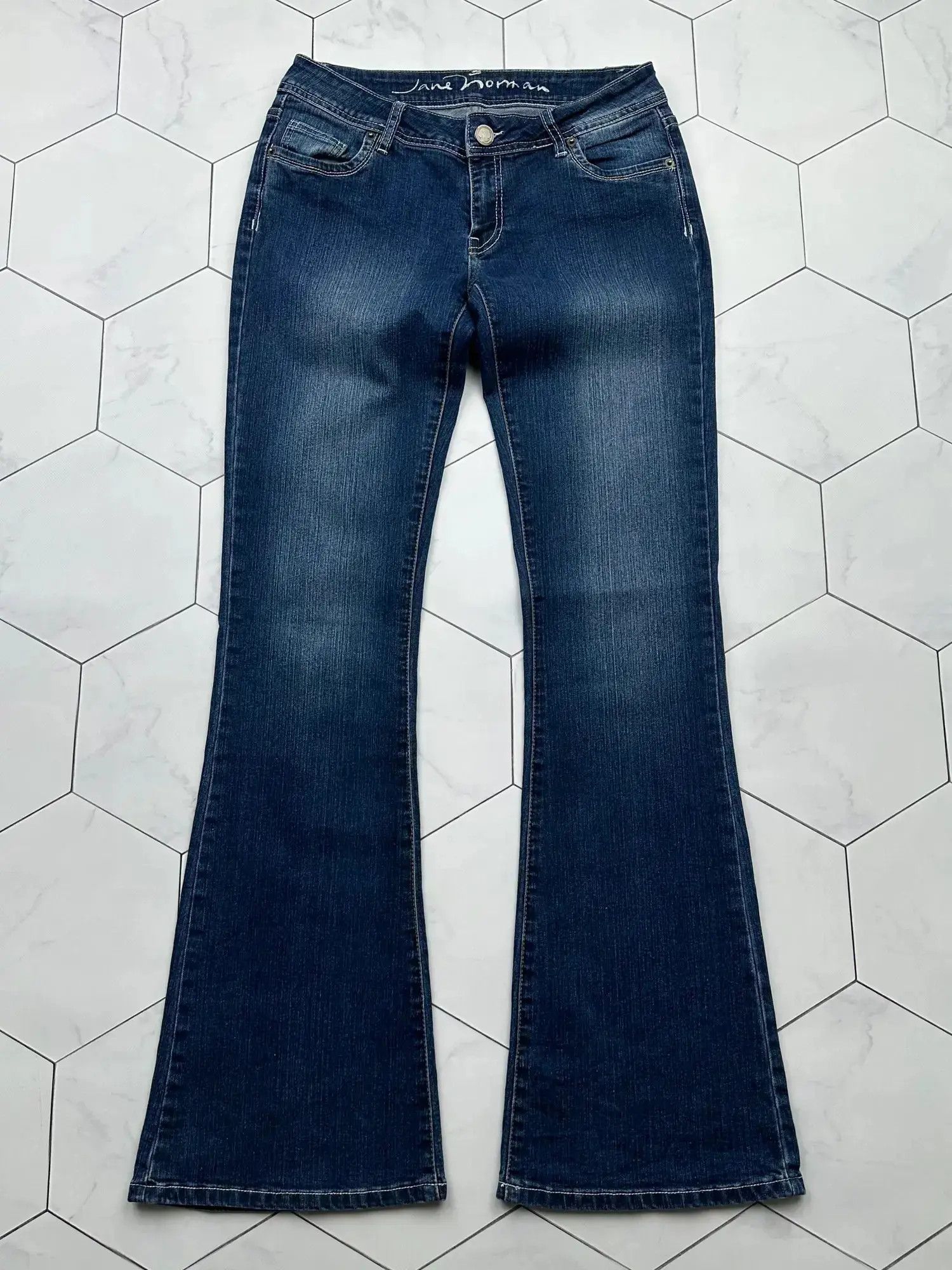 Vintage Vintage Flare Jeans E2(B8) Size 27" / US 4 / IT 40 - 1 Thumbnail