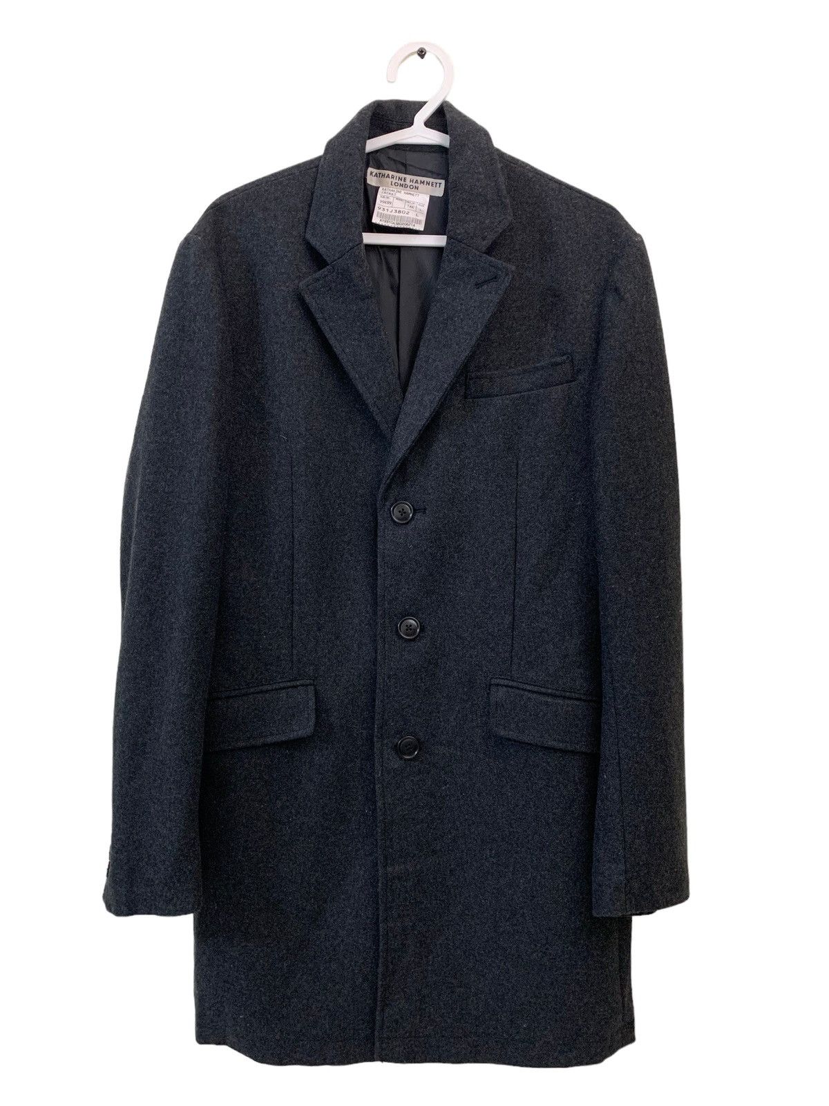 Katharine Hamnett London Katherine Hamnett London Wool Long Jacket Size US M / EU 48-50 / 2 - 1 Thumbnail