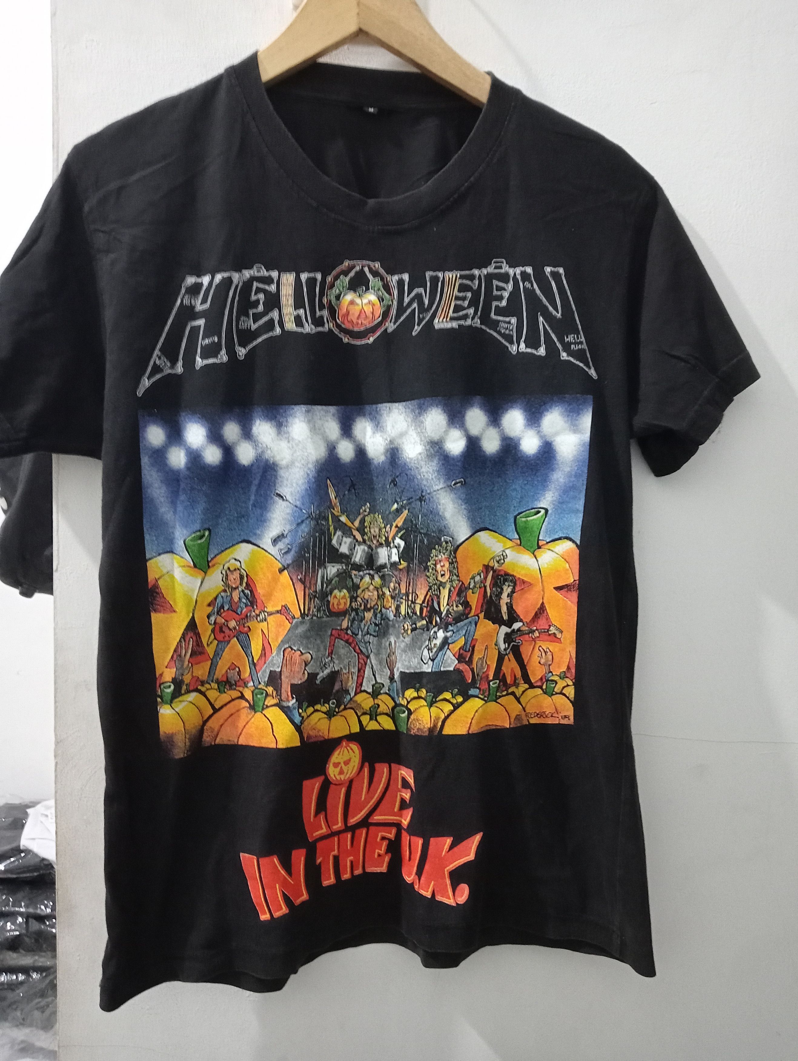 Vintage helloween x vintage x tour 89 Size US M / EU 48-50 / 2 - 1 Thumbnail