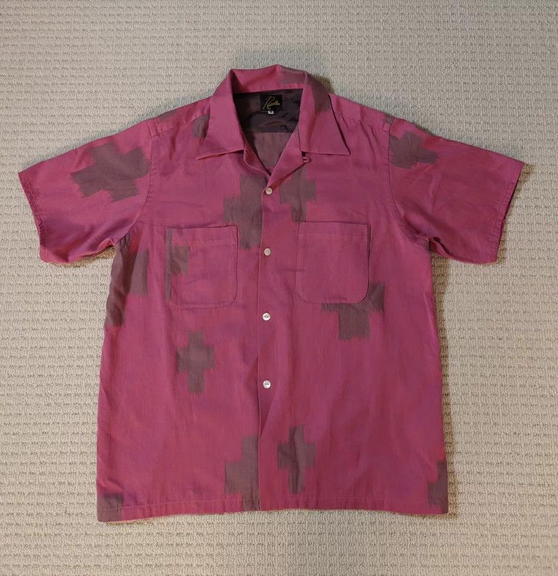 Needles Needles Cotton-Linen Butterfly Print Shirt - dmc Size US M / EU 48-50 / 2 - 1 Thumbnail