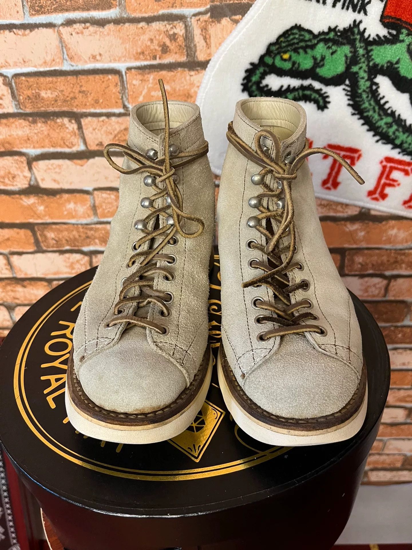 The Real McCoy's Joe McCoy Suede Shoes Size US 7.5 / EU 40-41 - 1 Thumbnail