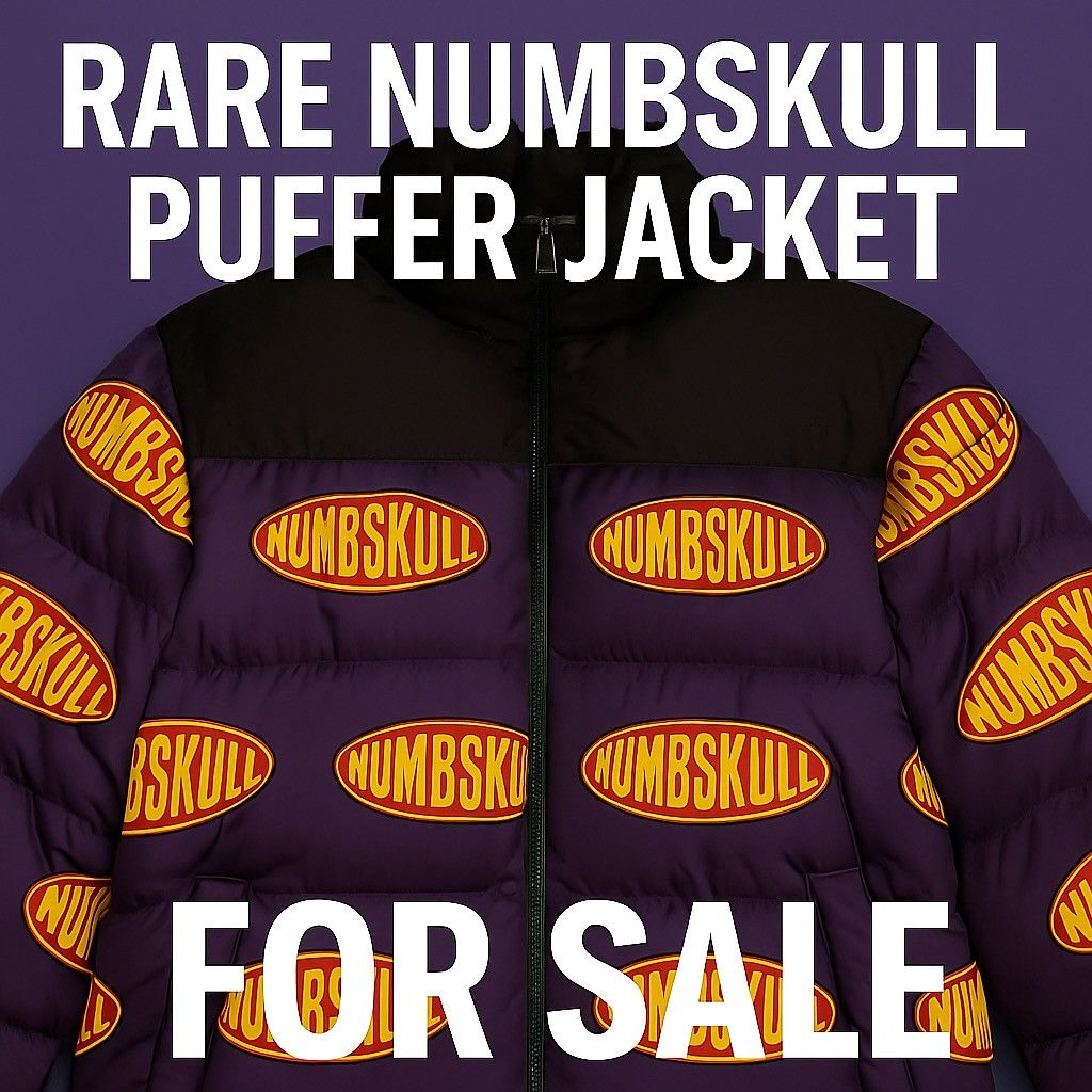 Other 🔥 Rare NumbSkull Purple Puffer Jacket — Early 2023/2024 Drop Size US M / EU 48-50 / 2 - 3 Thumbnail