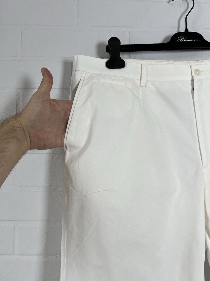 Dolce & Gabbana Dolce & Gabbana Men's Shorts White-Ivory Solid Size 56 Size US 40 / EU 56 - 4 Thumbnail