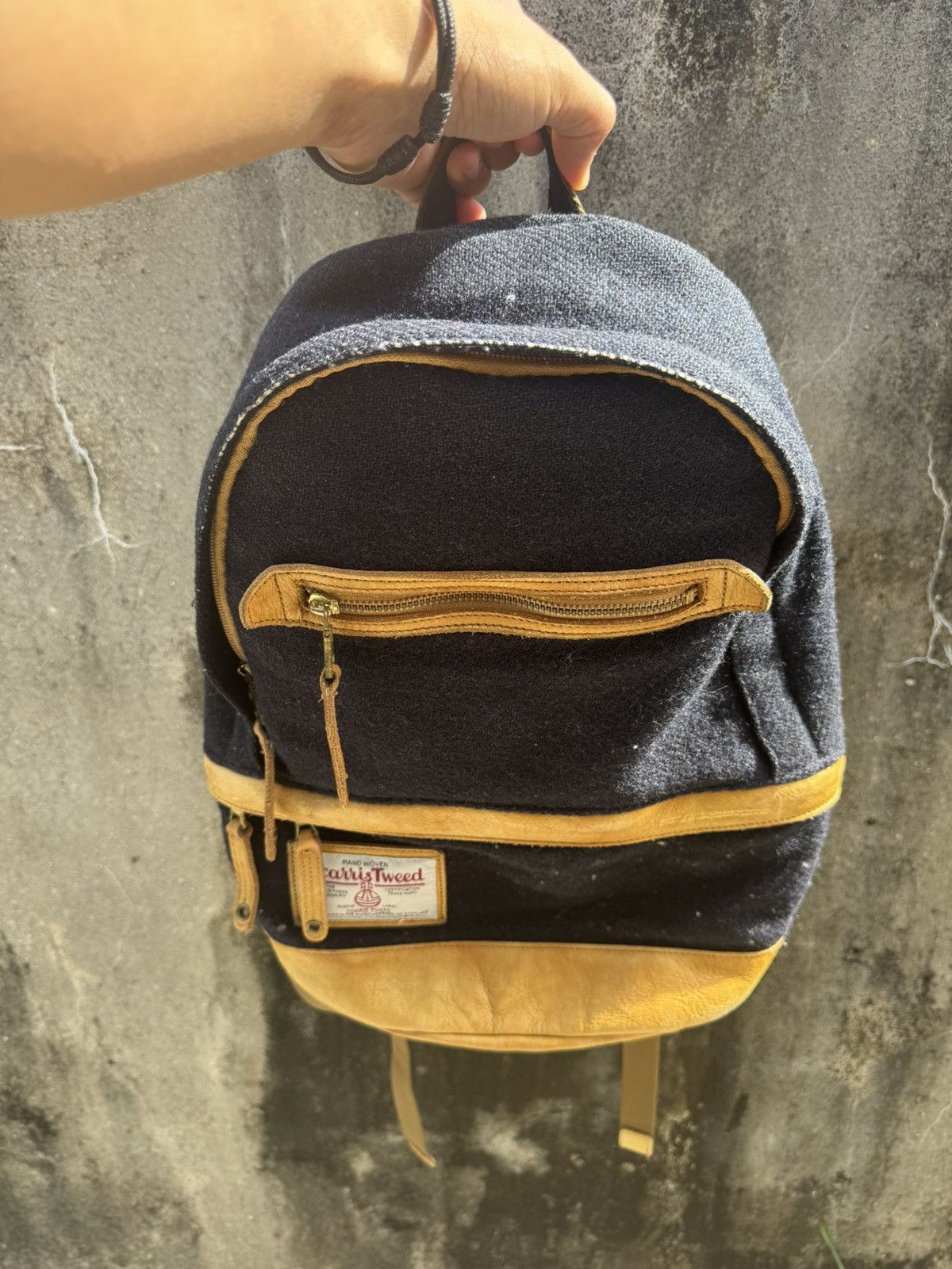 Harris Tweed × Japanese Brand × MasterPiece Masterpiece Japanese Brand backpack Size ONE SIZE - 1 Thumbnail