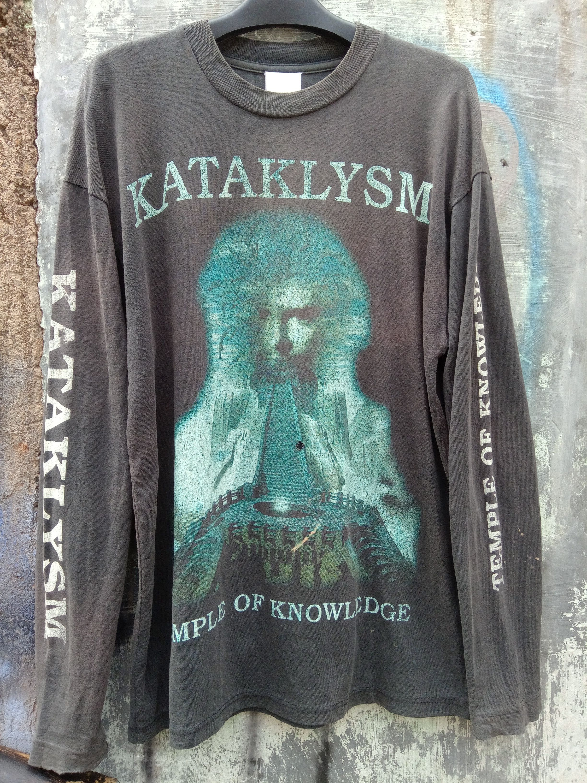 Band Tees × Vintage Vintage KATAKLYSM temple of knowledge Size US M / EU 48-50 / 2 - 1 Thumbnail