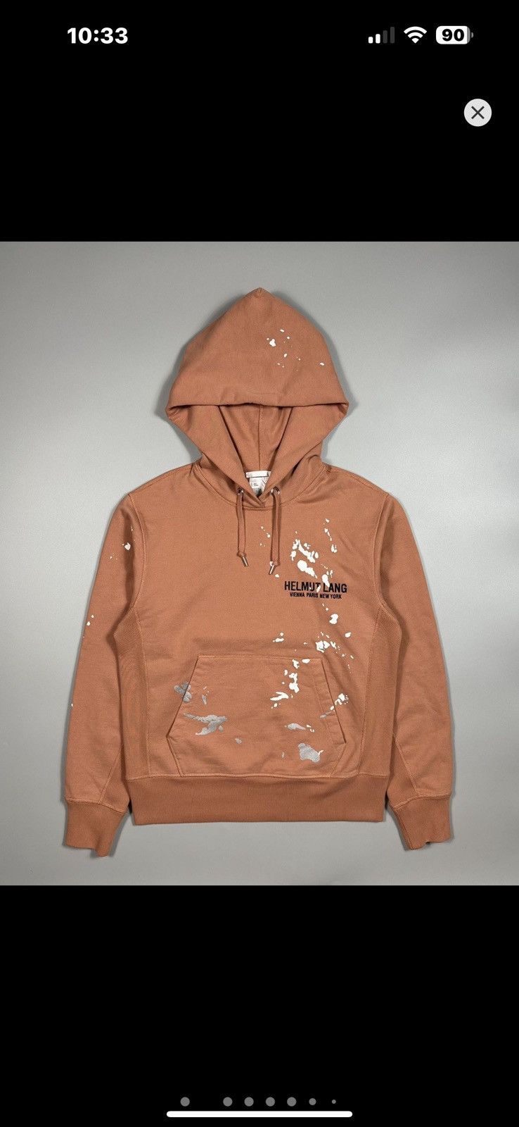 Helmut Lang Helmut Lang Standard Painter Hoodie Size US M / EU 48-50 / 2 - 2 Thumbnail