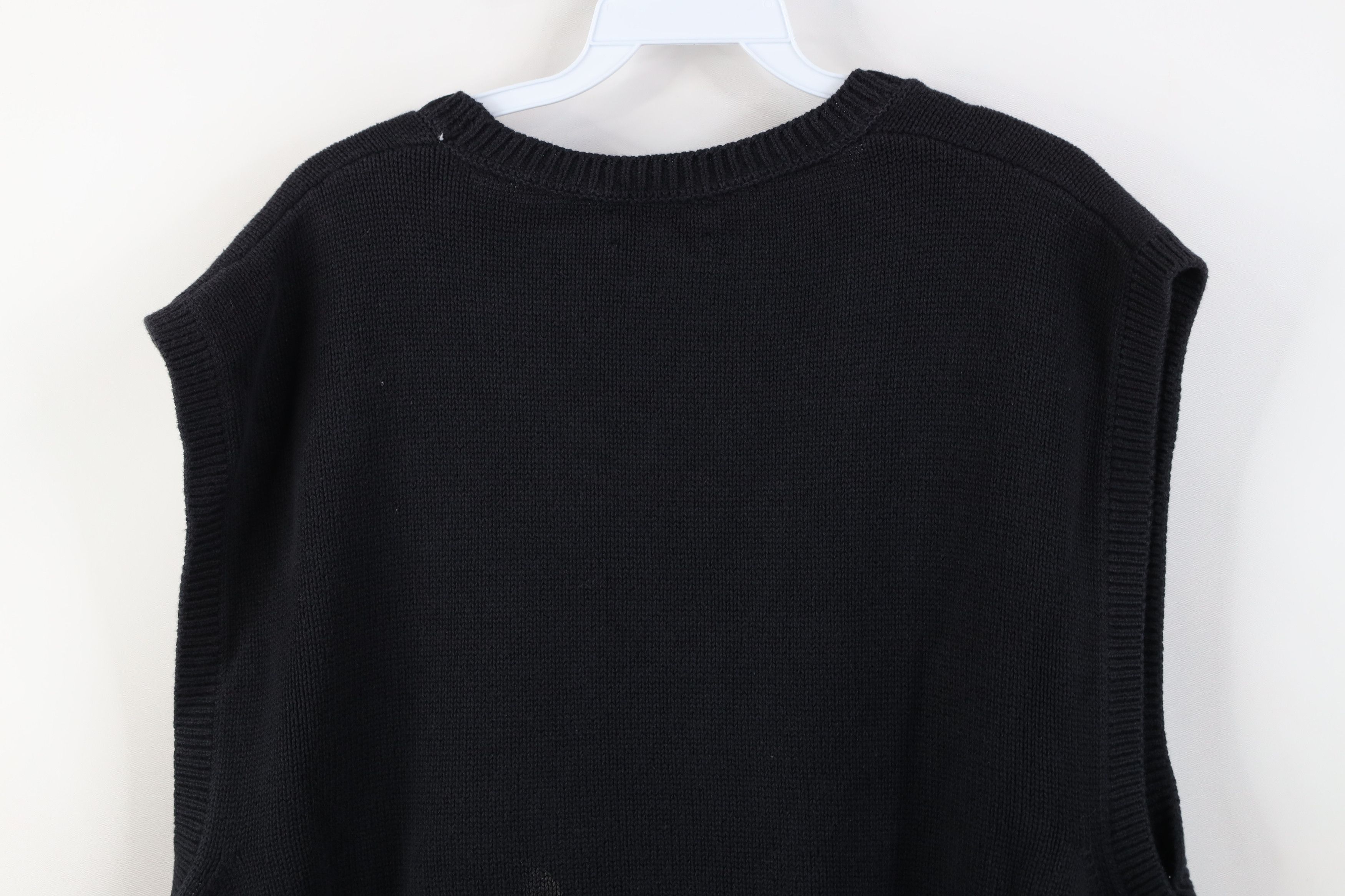 Lands' End Vintage 90s Lands End University of Findlay Sweater Vest Size US XL / EU 56 / 4 - 11 Thumbnail