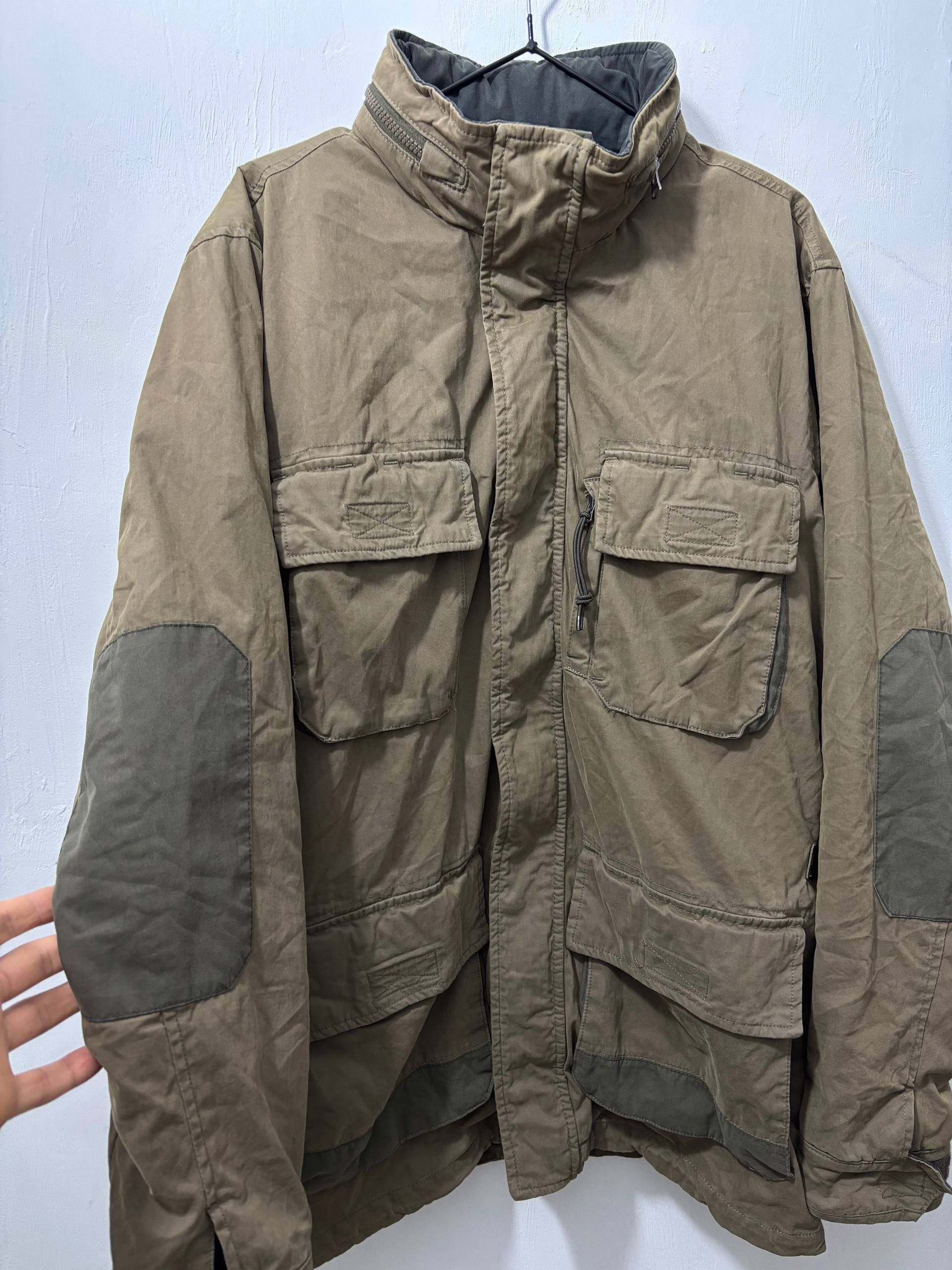 Abercrombie & Fitch Military Cargo Abercrombie & Fitch Field Hood Jacket Size US XL / EU 56 / 4 - 4 Thumbnail