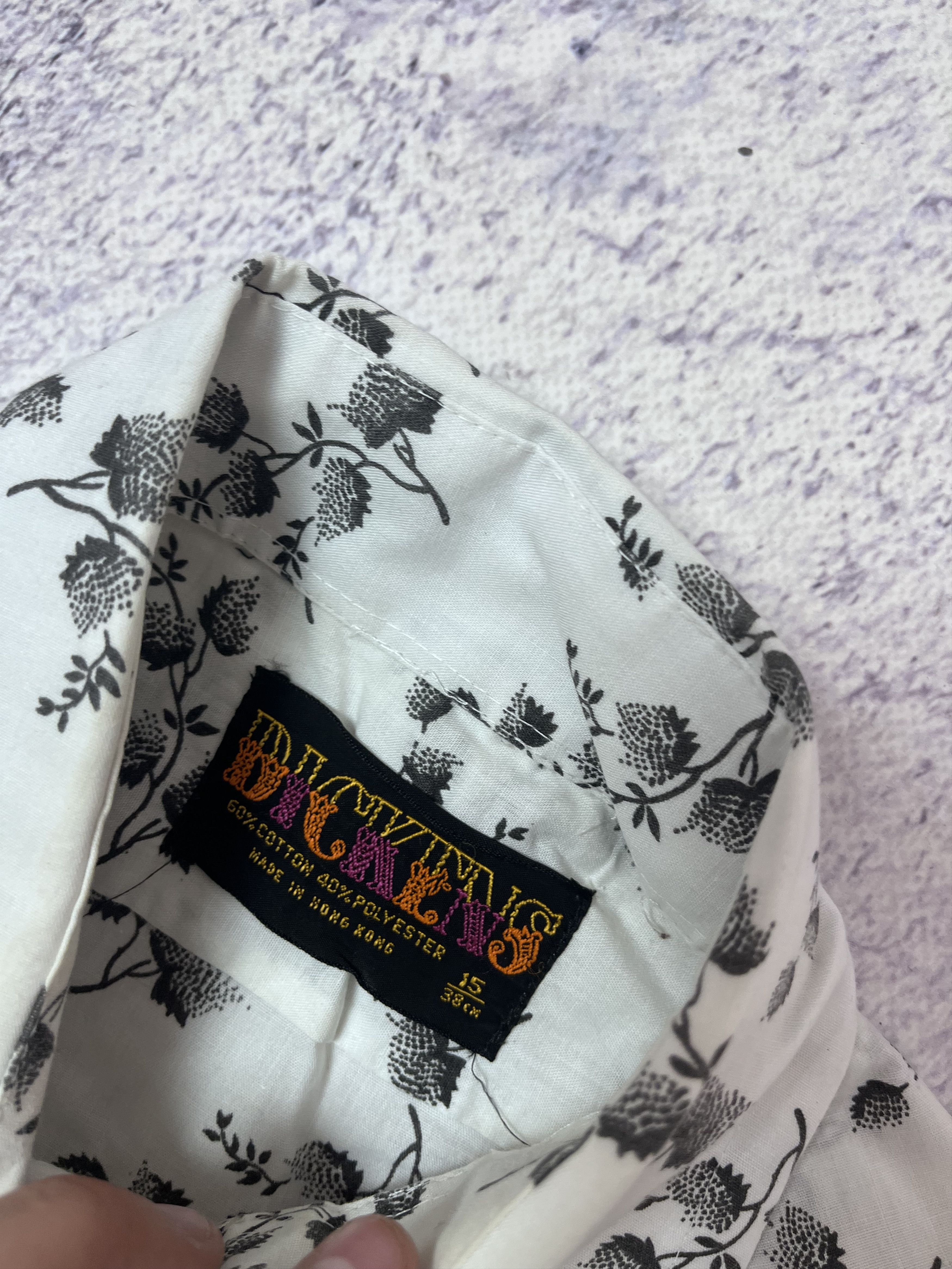 Japanese Brand × Vintage Vintage men’s shirt Bickens made in Hong Kong size S Size US S / EU 44-46 / 1 - 9 Thumbnail