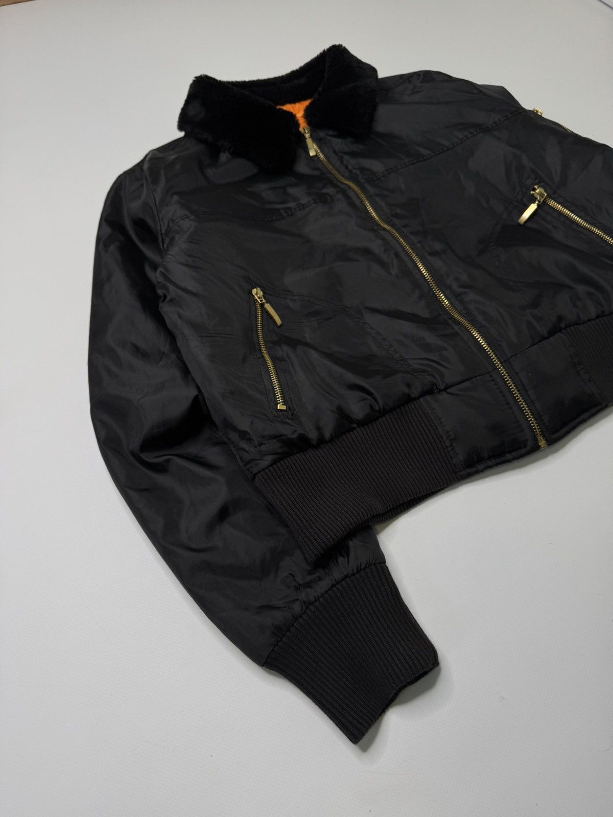 Vintage Vintage avant garde boxy bomber jacket swag y2k if6was9 00s Size M / US 6-8 / IT 42-44 - 3 Thumbnail