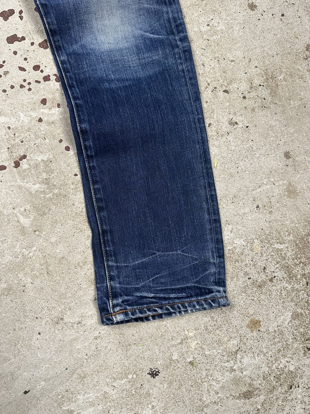 G-Star × Vintage Vintage Y2K G Star Raw 3301 Tapered Washed Denim Pants Jeans Size US 30 / EU 46 - 3 Thumbnail