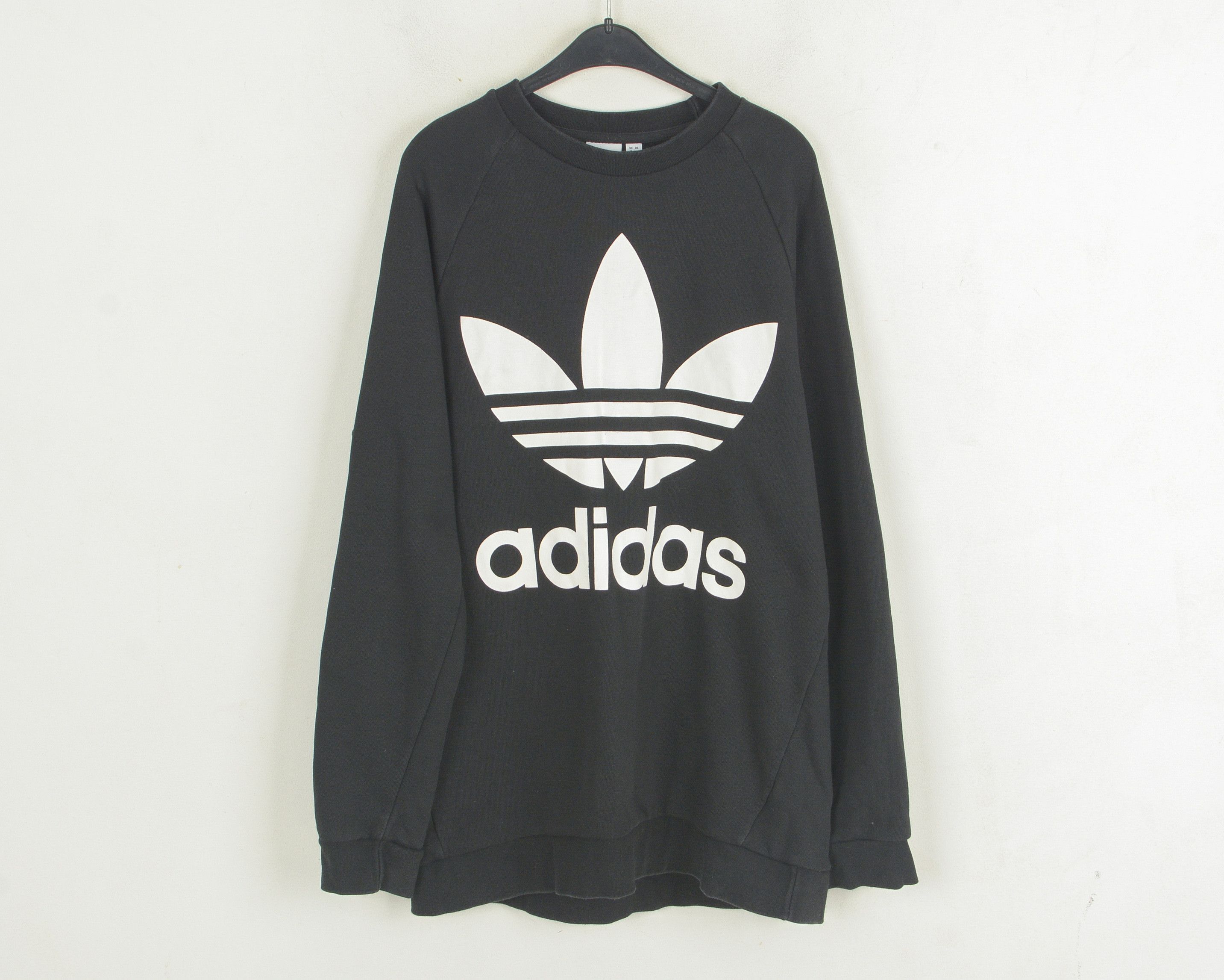 Adidas Womens M Jumper Pullover Sweatshirt DE 38 Black UK 12 Size M / US 6-8 / IT 42-44 - 1 Thumbnail