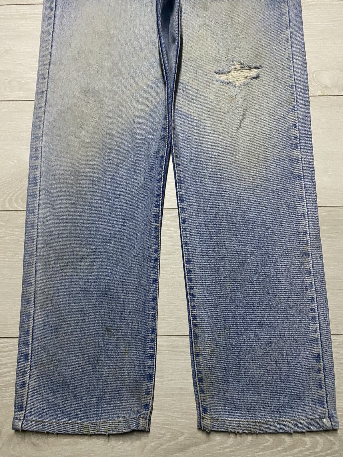 Maison Margiela Vintage 80s Liberto Made in Italy Denim Jeans Natural Fade Size US 30 / EU 46 - 5 Thumbnail