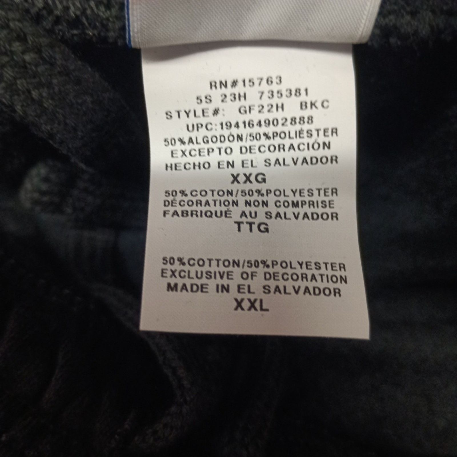 Champion Champion Sweatpants Men's 2XL Black Powerblend Joggers Size US 38 / EU 54 - 7 Thumbnail