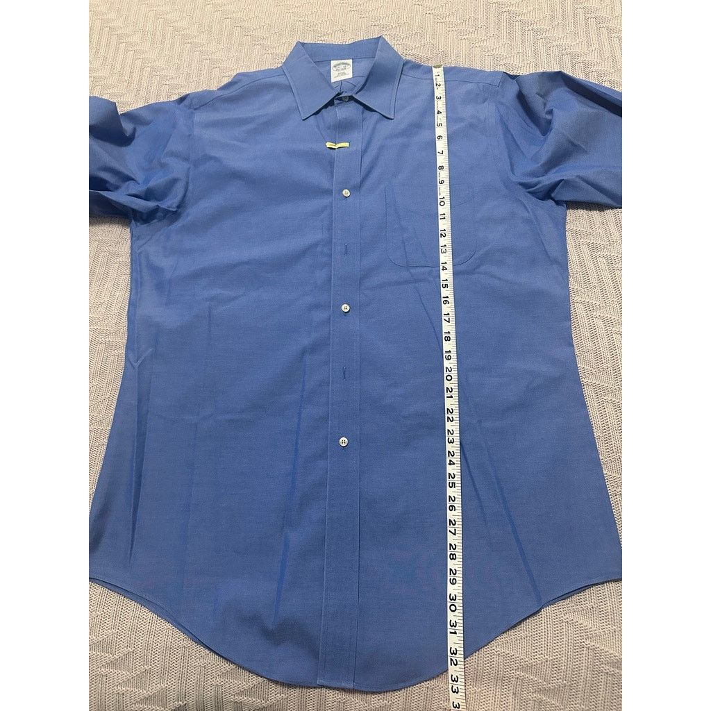 Brooks Brothers Brooks Brothers blue slim fit button down size 16.5 Size US L / EU 52-54 / 3 - 6 Thumbnail